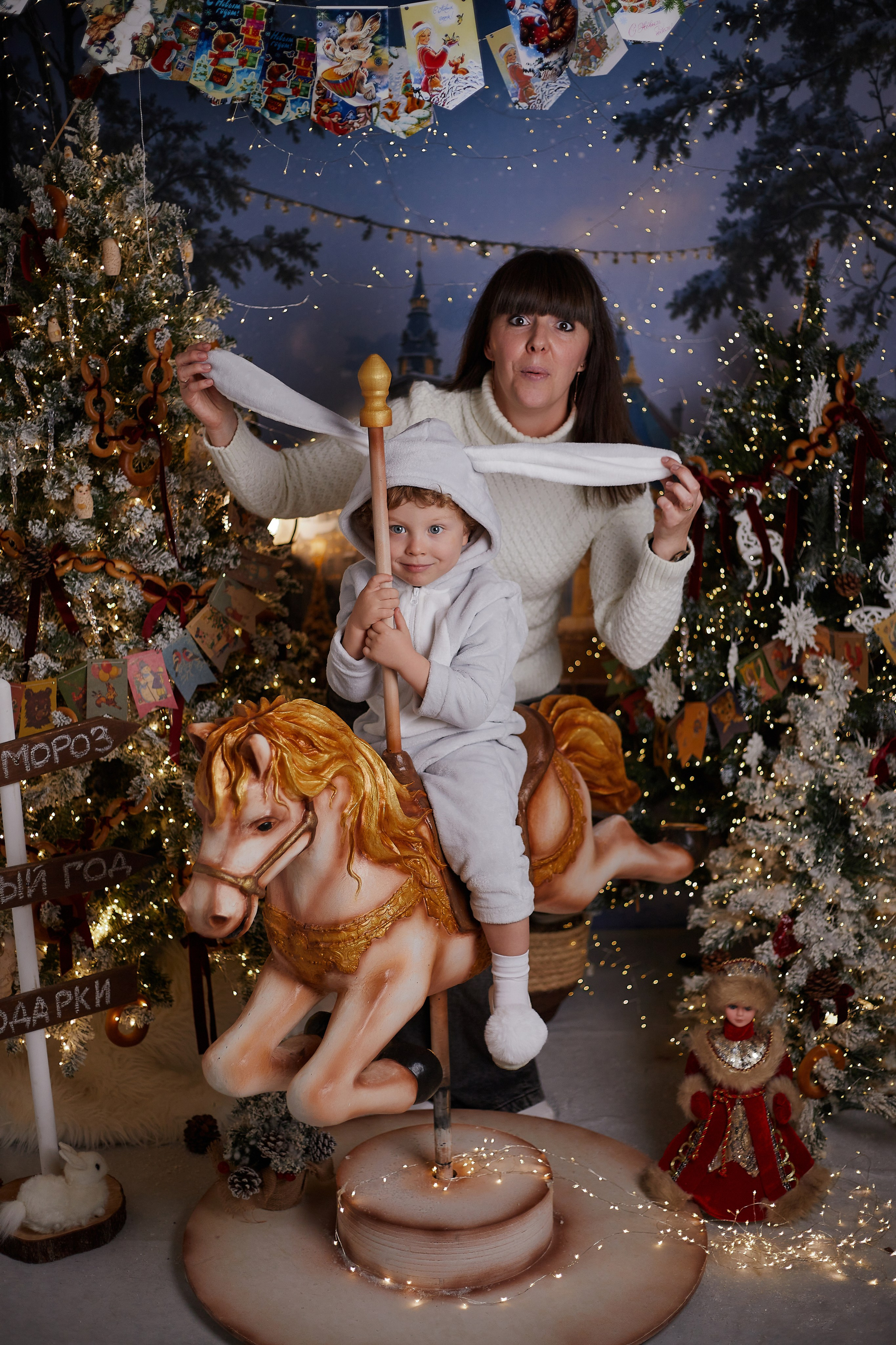 Новый год Никиты. Свадебный и семейный фотограф в Сочи-Красной поляне Ларионова Анна