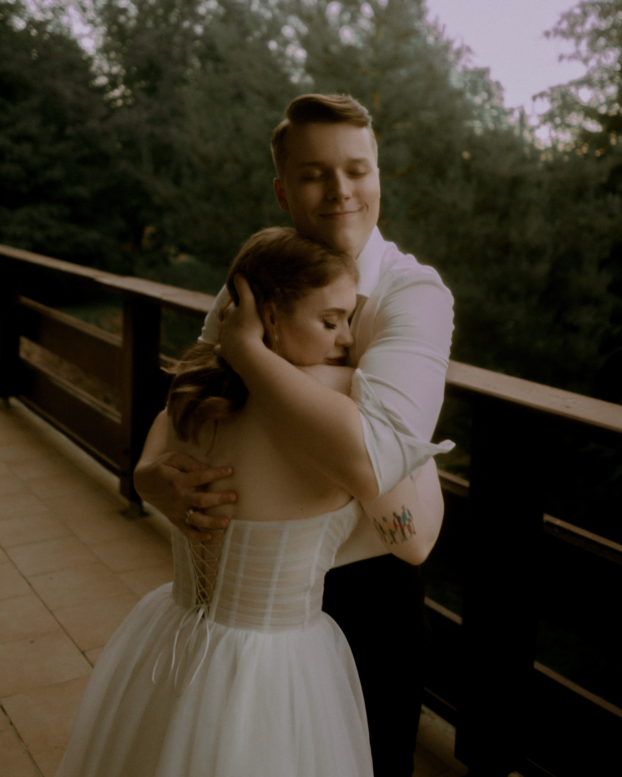 Свадебная субмарина'. Свадебный фотограф в Санкт-Петербурге Миша Репина