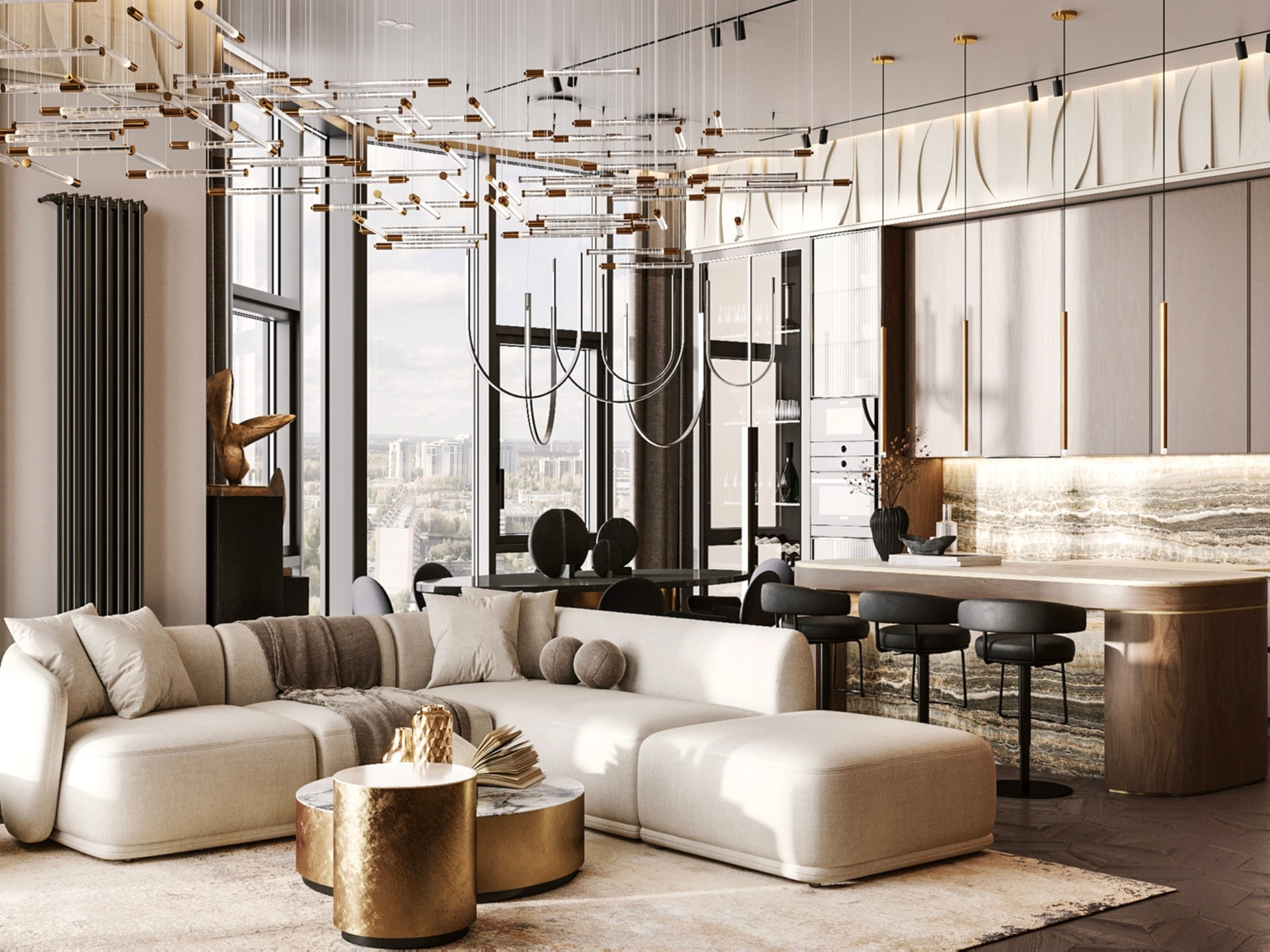 Pokrovsky| 128 m² | 2024. 3D Визуализатор Великородная Виктория