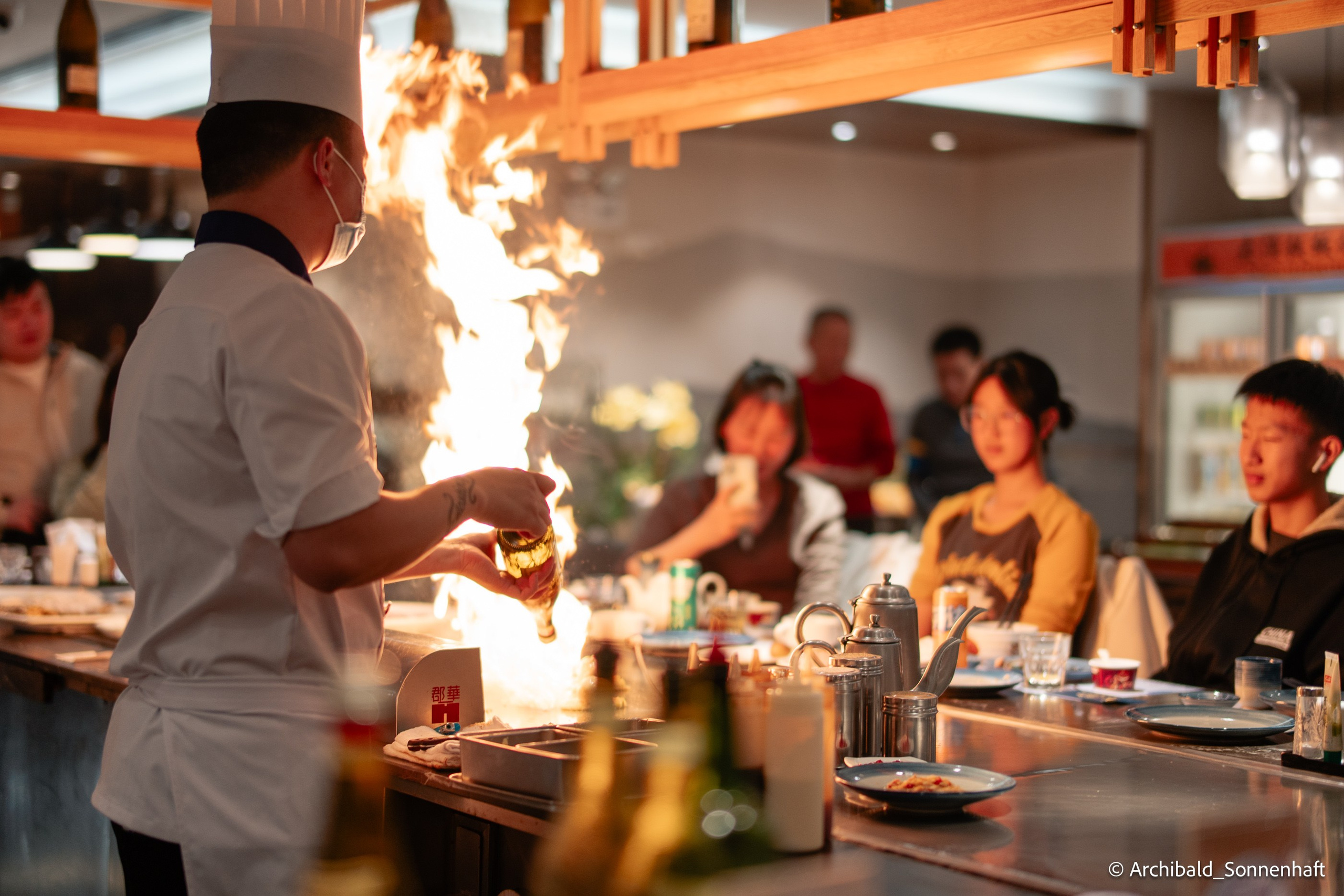 Cat, squirrel, japanese food and stand-up. Photographer in Guangzhou, China. Archibald Sonnenhaft