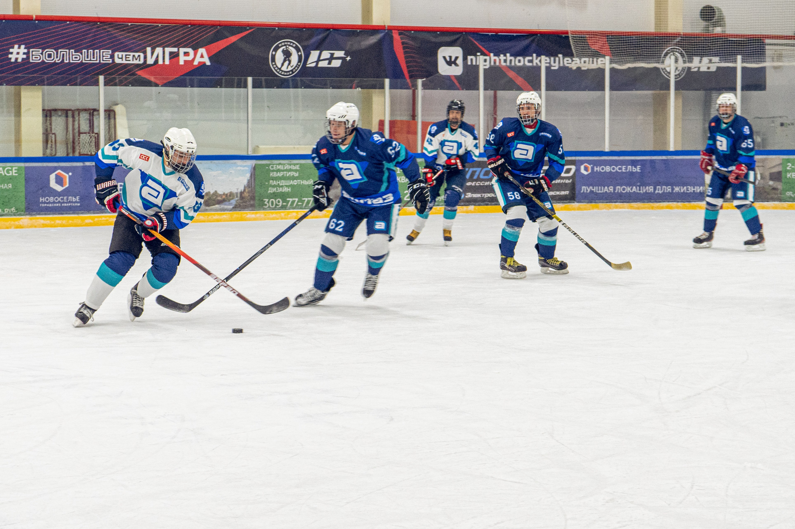 Тренировка по хоккею «ЦМКБ «Алмаз»