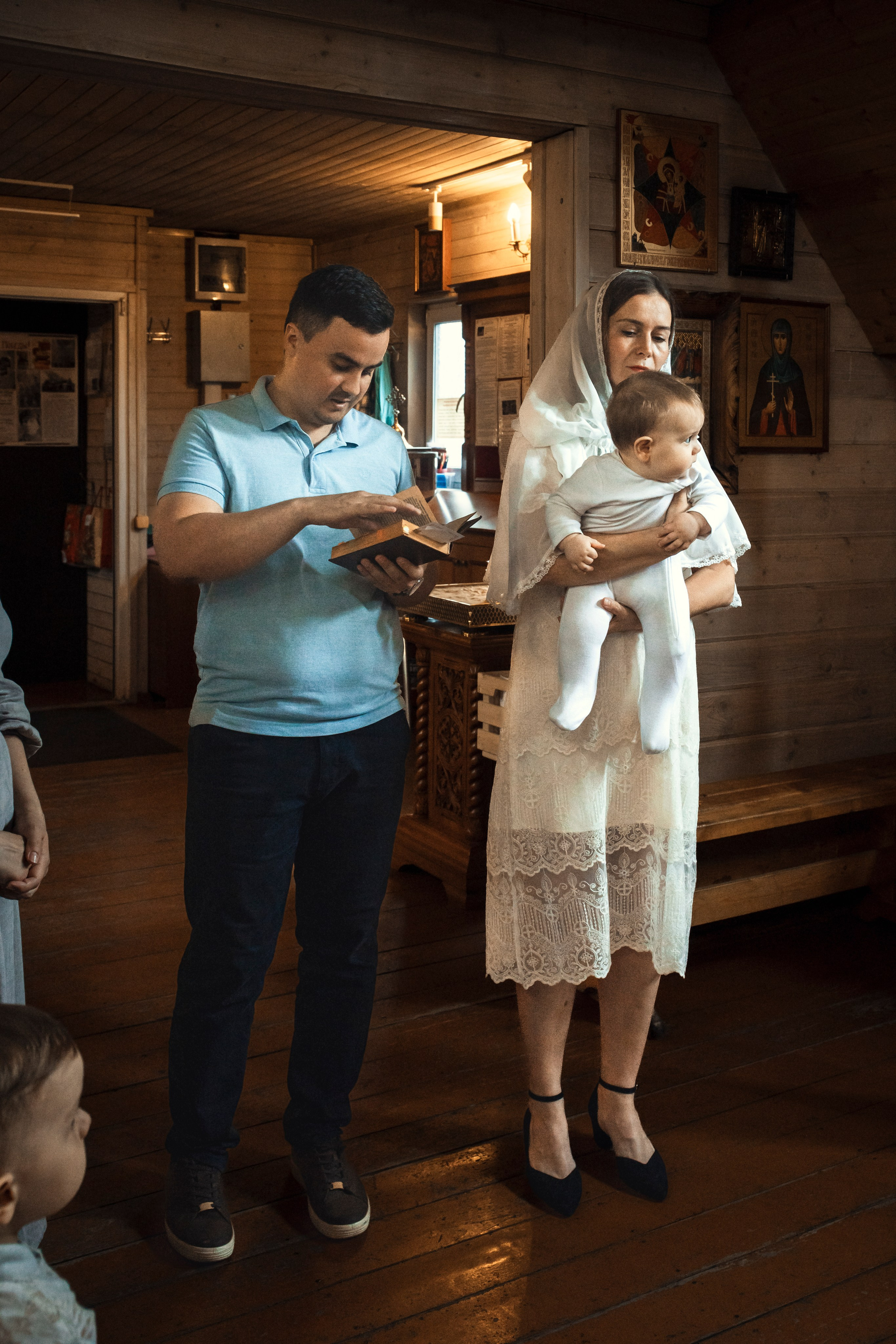 Крестины Андрея. Арт- фотограф Москва