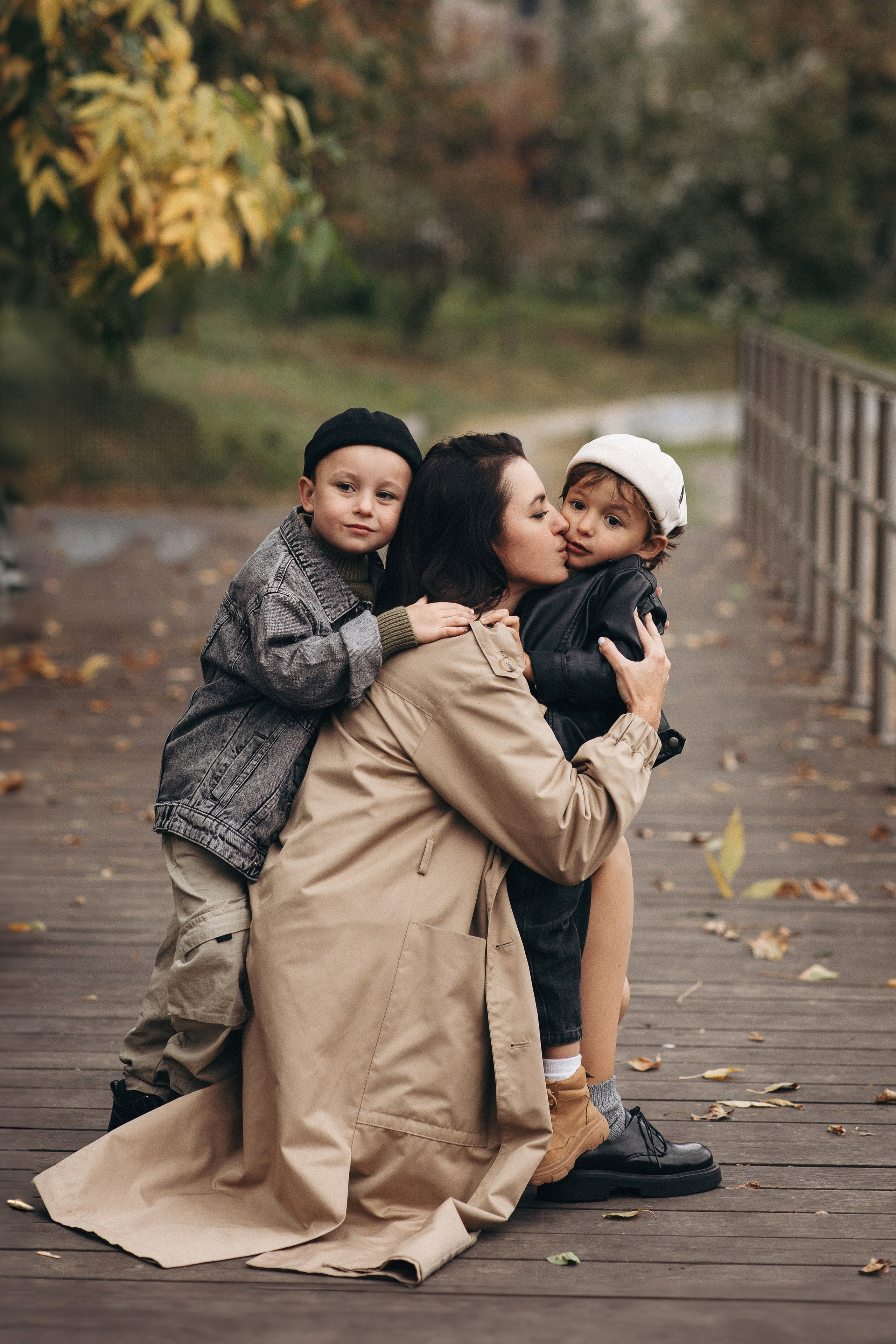 Осень в городе. Семейный фотограф в Москве Марина Петра