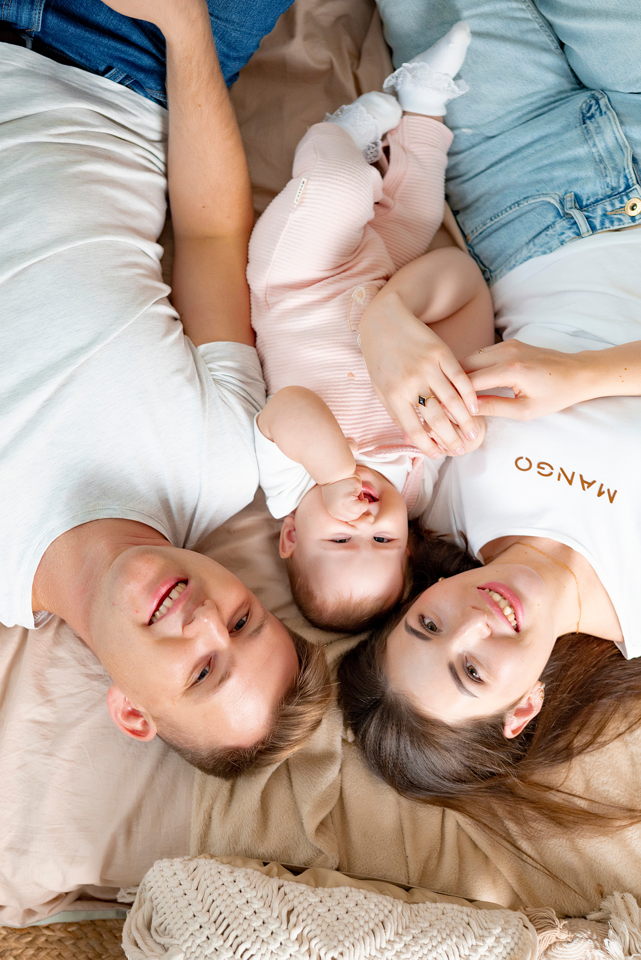 Таня, Евгений и Анечка. Семейный и свадебный фотограф в Ижевске Елена Полтанова