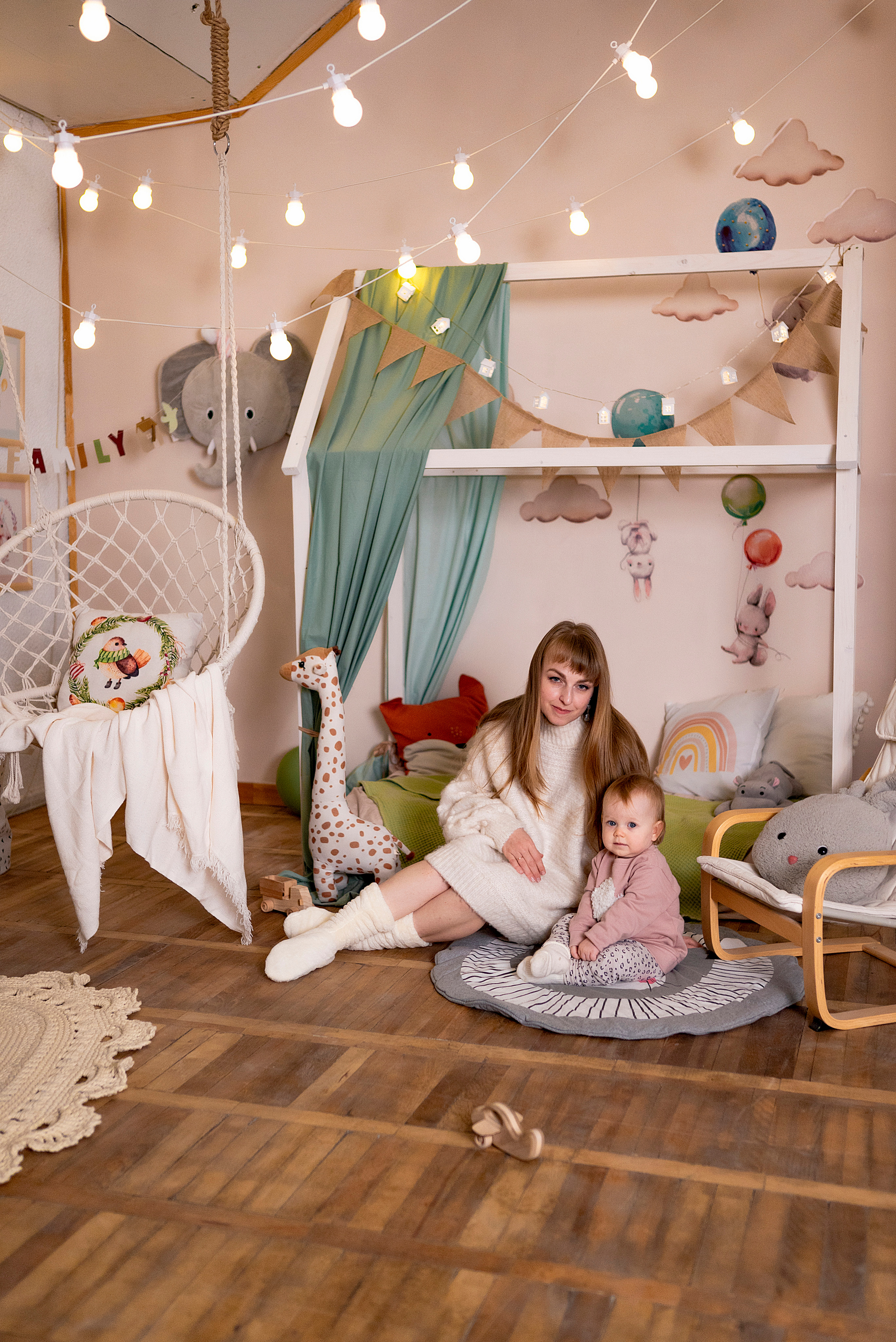 Оля и Полиночка. Семейный и свадебный фотограф в Ижевске Елена Полтанова