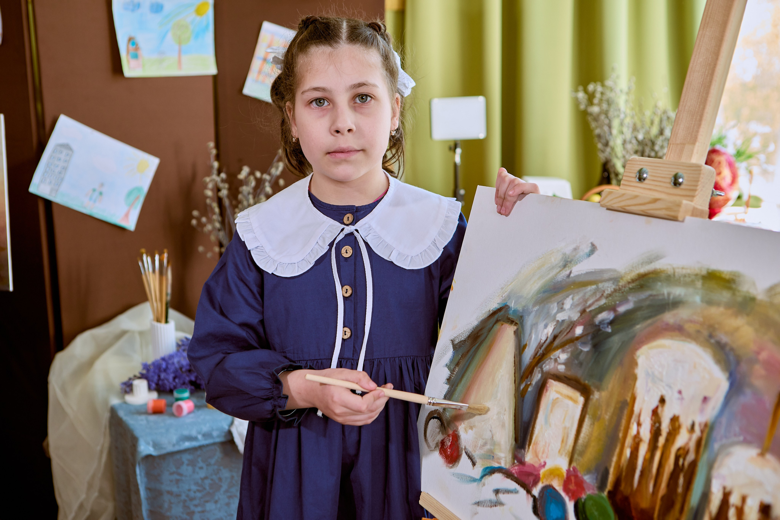 Творческая фотосессия художники