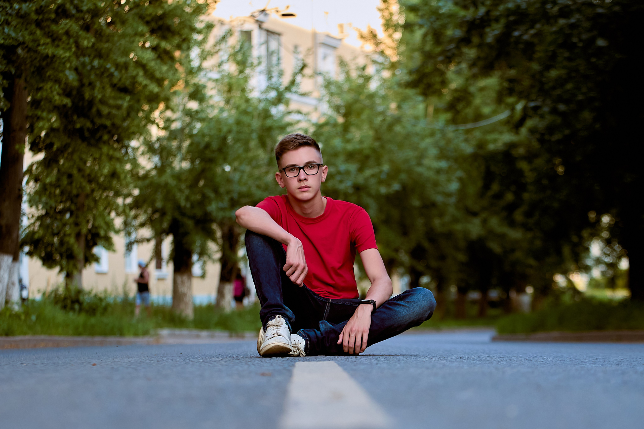 Портрет на дороге фотограф Николай Голованов Дзержинск