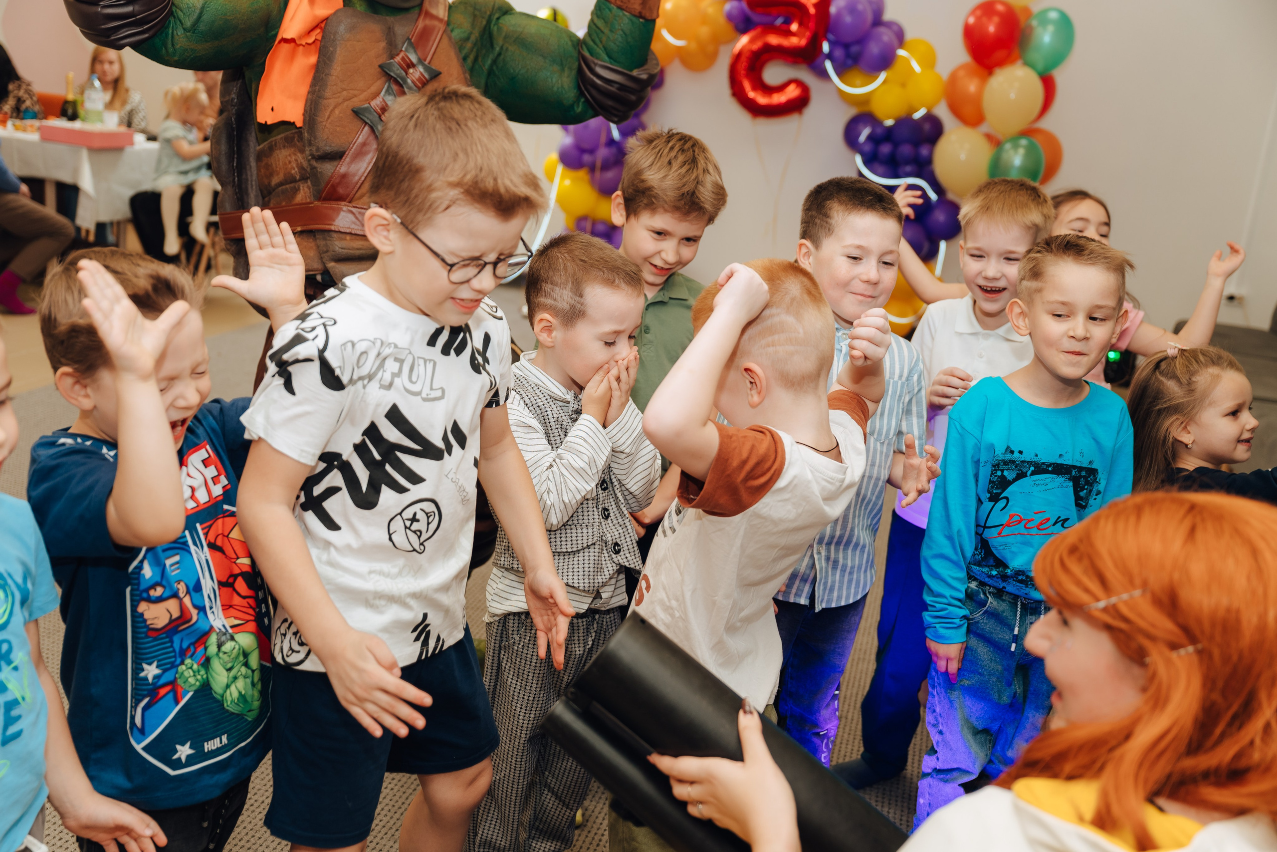 Праздник Матвея Мультифокс. Детский и семейный фотограф Катерина Мишина