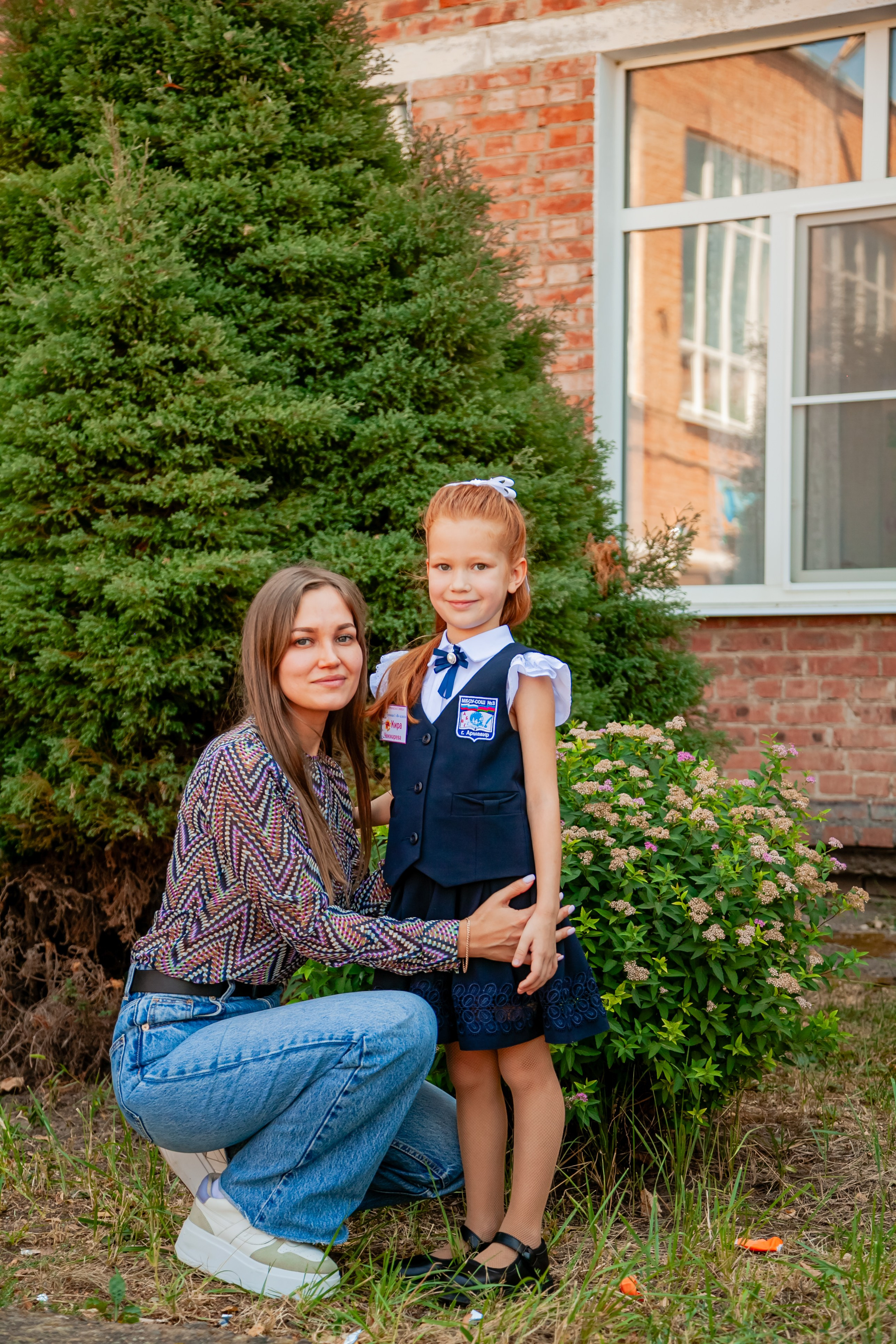 1 сентября линейка. Свадебный и семейный фотограф в Армавире
