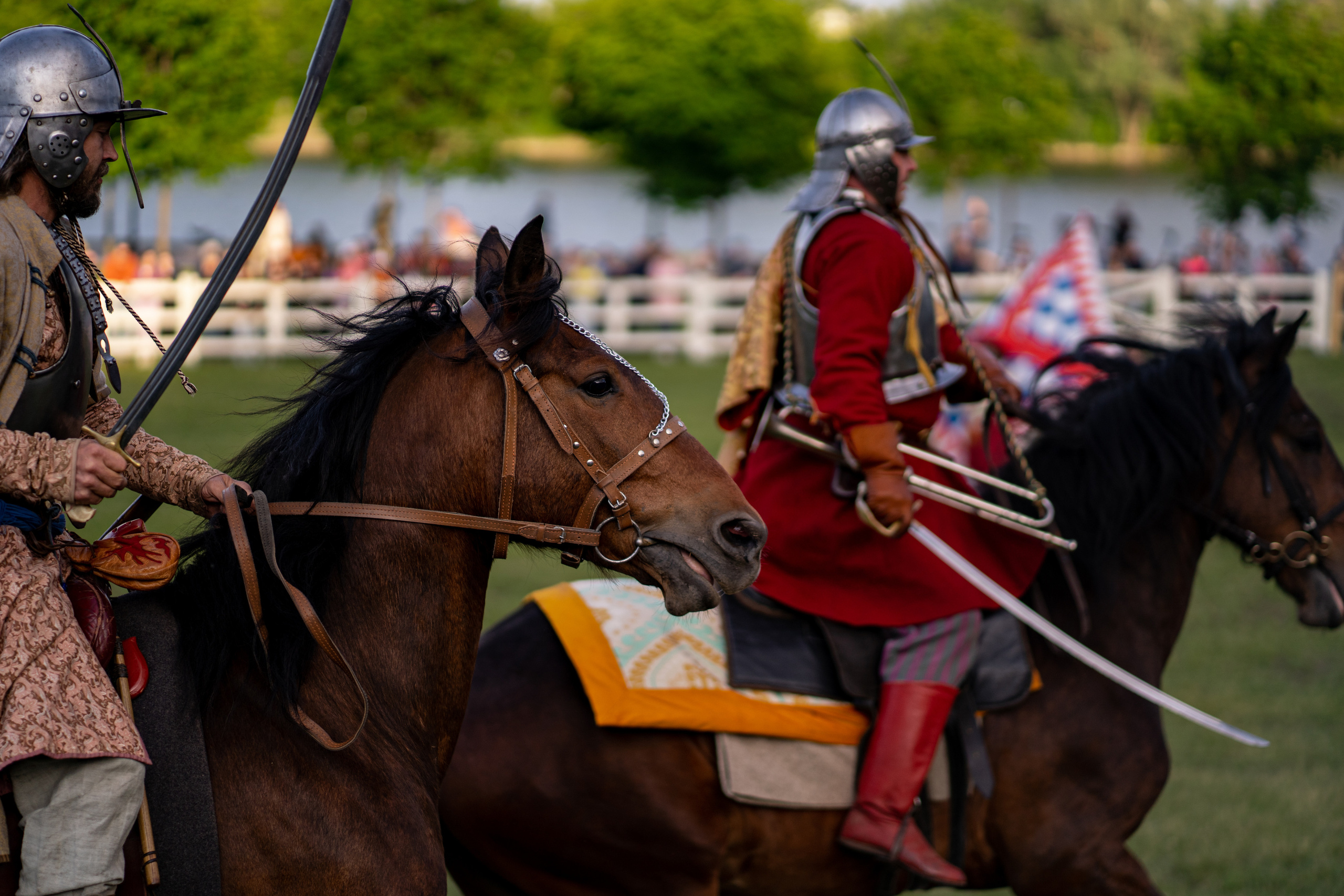 Фотографии фестиваль «Времена и эпохи» 10 июня 2023. Музей-заповедник «Коломенское», фотограф Ксения Насокина. Древняя Русь, Российская Империя, история, исторический фестиваль, реконструкторы, историческая реконструкция, 1654-1667 гг. Русско-польская война, XVII век, Запорожская Сечь, Речь Посполитая, быт царской России, стрелецкий полк, крылатые гусары, пикинёры, реконструкция сражения.