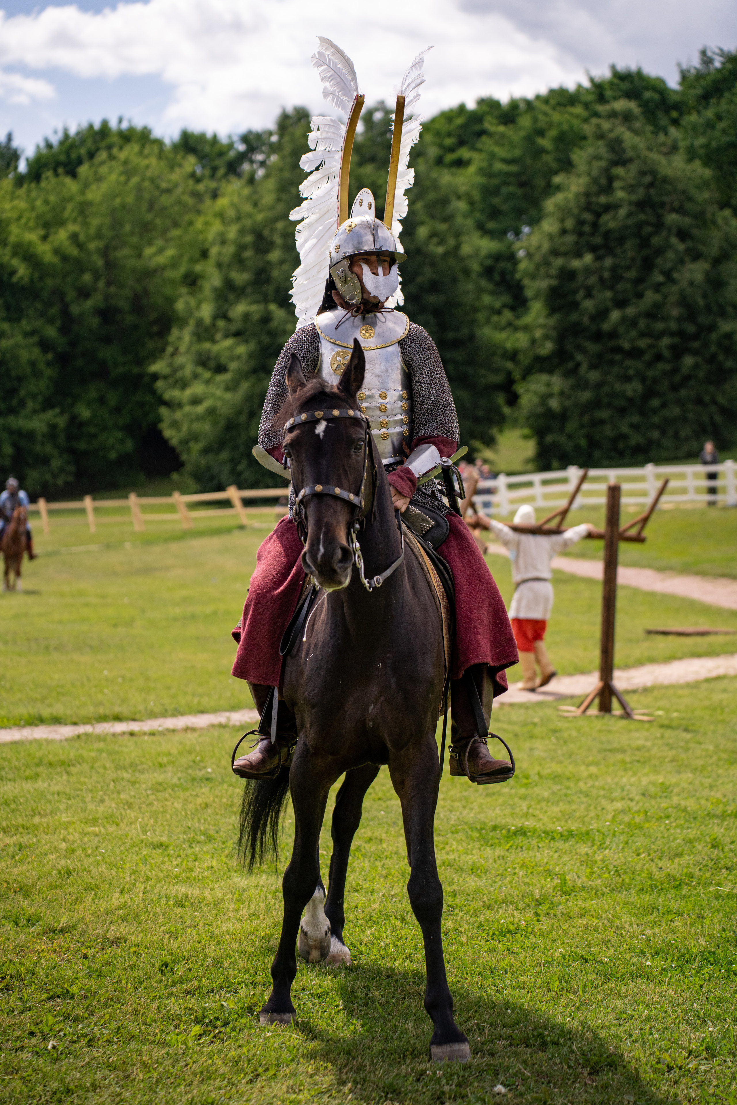 Фотографии фестиваль «Времена и эпохи» 10 июня 2023. Музей-заповедник «Коломенское», фотограф Ксения Насокина. Древняя Русь, Российская Империя, история, исторический фестиваль, реконструкторы, историческая реконструкция, 1654-1667 гг. Русско-польская война, XVII век, Запорожская Сечь, Речь Посполитая, быт царской России, стрелецкий полк, крылатые гусары, пикинёры, реконструкция сражения.