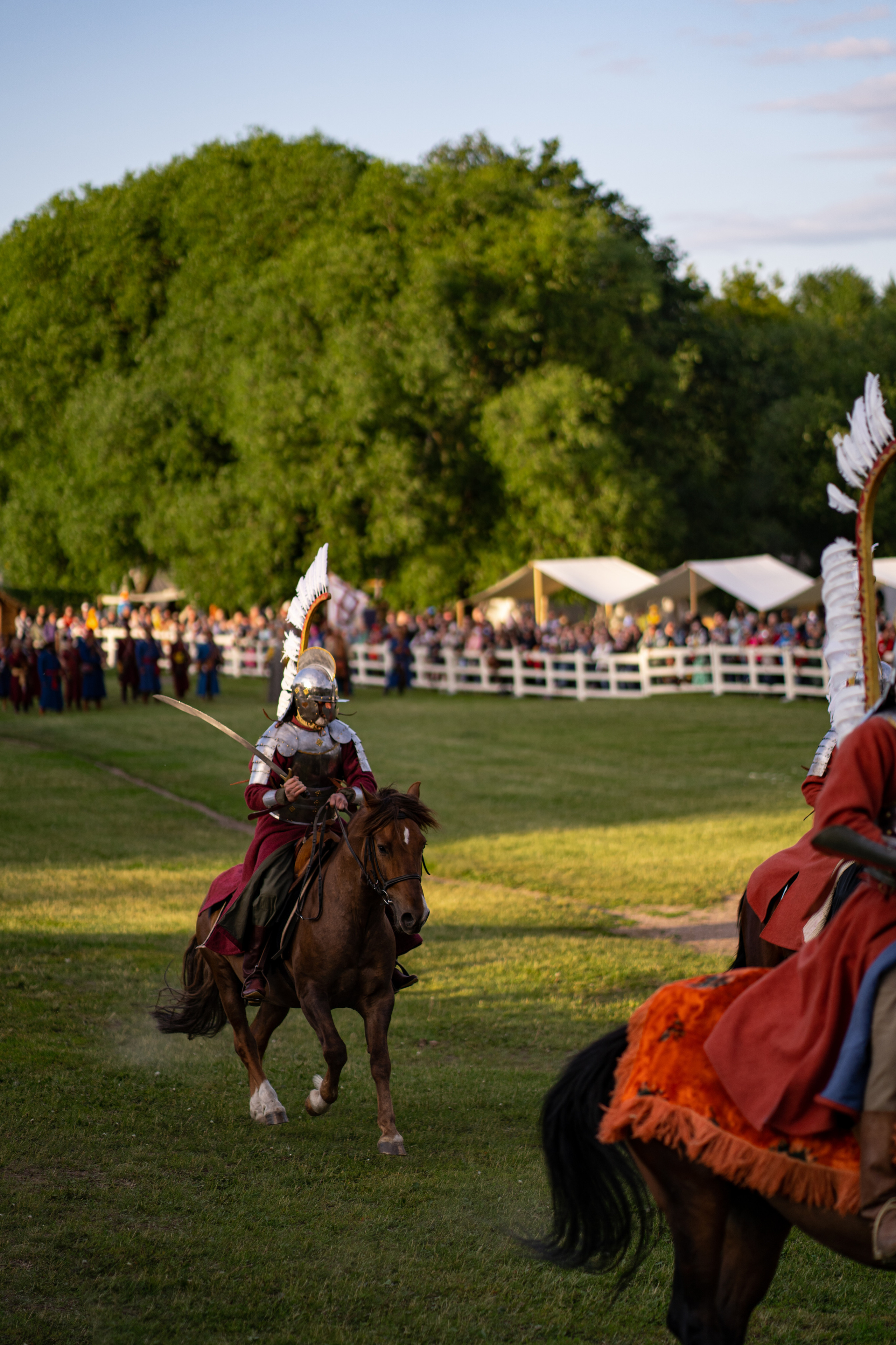Фотографии фестиваль «Времена и эпохи» 10 июня 2023. Музей-заповедник «Коломенское», фотограф Ксения Насокина. Древняя Русь, Российская Империя, история, исторический фестиваль, реконструкторы, историческая реконструкция, 1654-1667 гг. Русско-польская война, XVII век, Запорожская Сечь, Речь Посполитая, быт царской России, стрелецкий полк, крылатые гусары, пикинёры, реконструкция сражения.