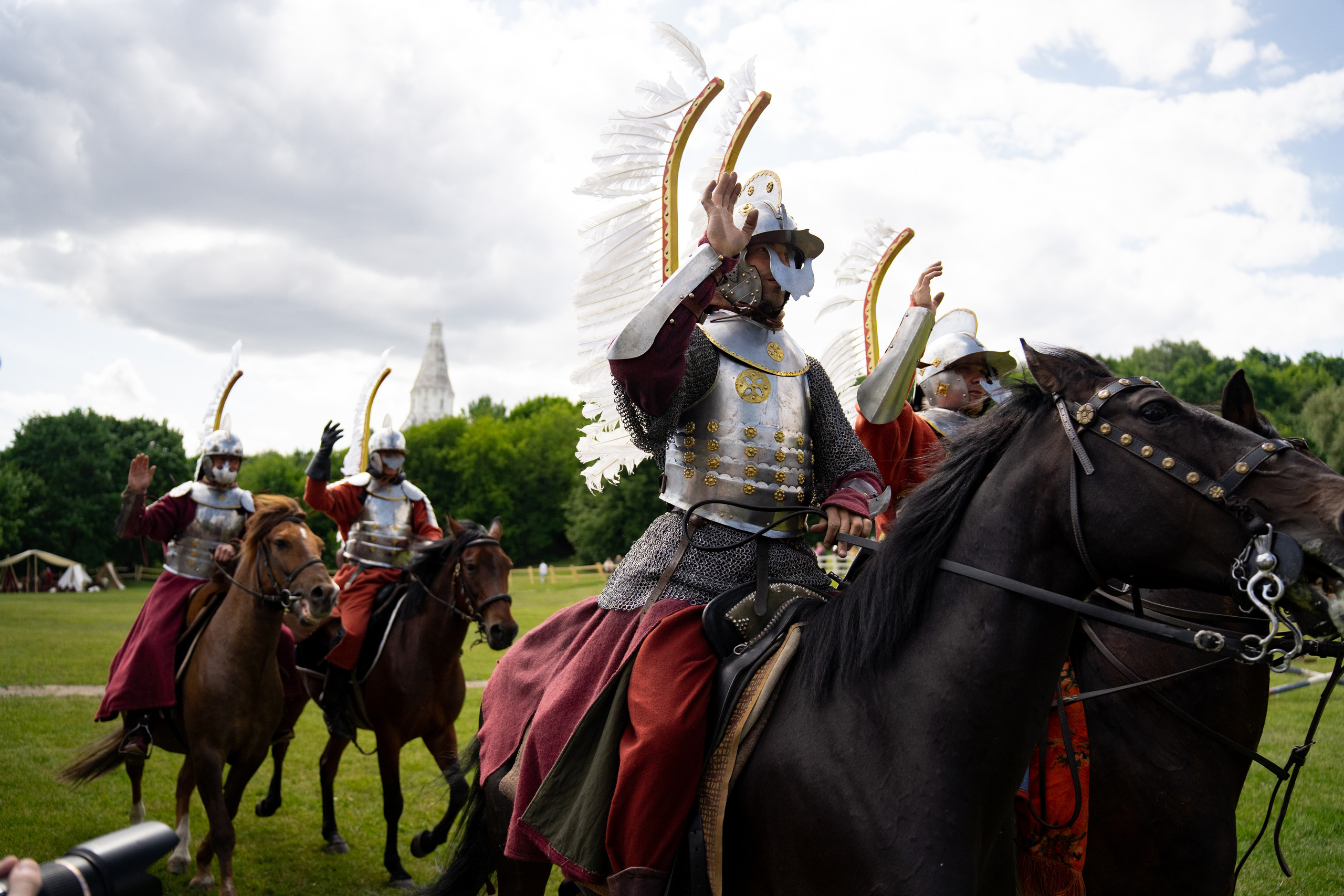 Фотографии фестиваль «Времена и эпохи» 10 июня 2023. Музей-заповедник «Коломенское», фотограф Ксения Насокина. Древняя Русь, Российская Империя, история, исторический фестиваль, реконструкторы, историческая реконструкция, 1654-1667 гг. Русско-польская война, XVII век, Запорожская Сечь, Речь Посполитая, быт царской России, стрелецкий полк, крылатые гусары, пикинёры, реконструкция сражения.