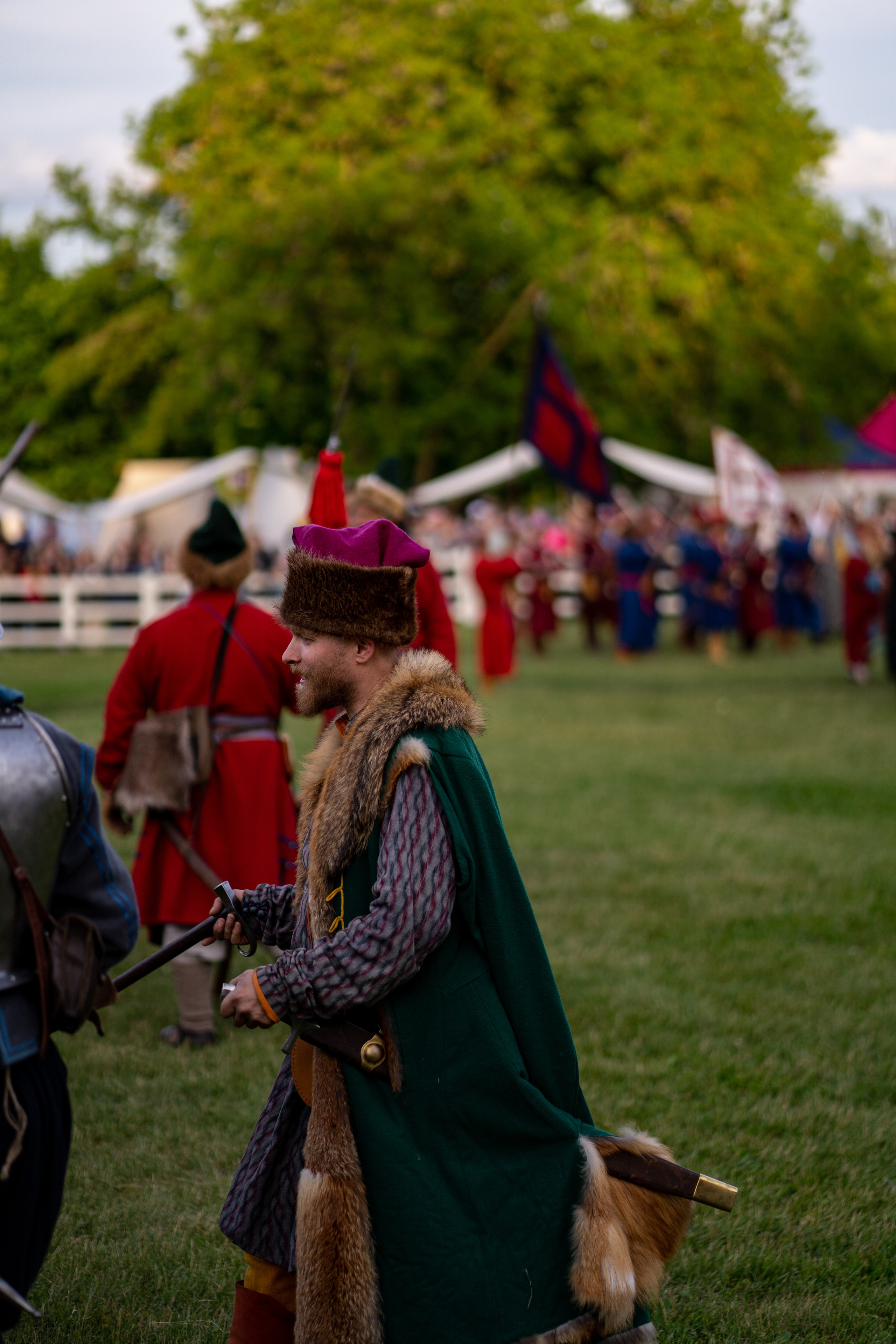 Фотографии фестиваль «Времена и эпохи» 10 июня 2023. Музей-заповедник «Коломенское», фотограф Ксения Насокина. Древняя Русь, Российская Империя, история, исторический фестиваль, реконструкторы, историческая реконструкция, 1654-1667 гг. Русско-польская война, XVII век, Запорожская Сечь, Речь Посполитая, быт царской России, стрелецкий полк, крылатые гусары, пикинёры, реконструкция сражения.