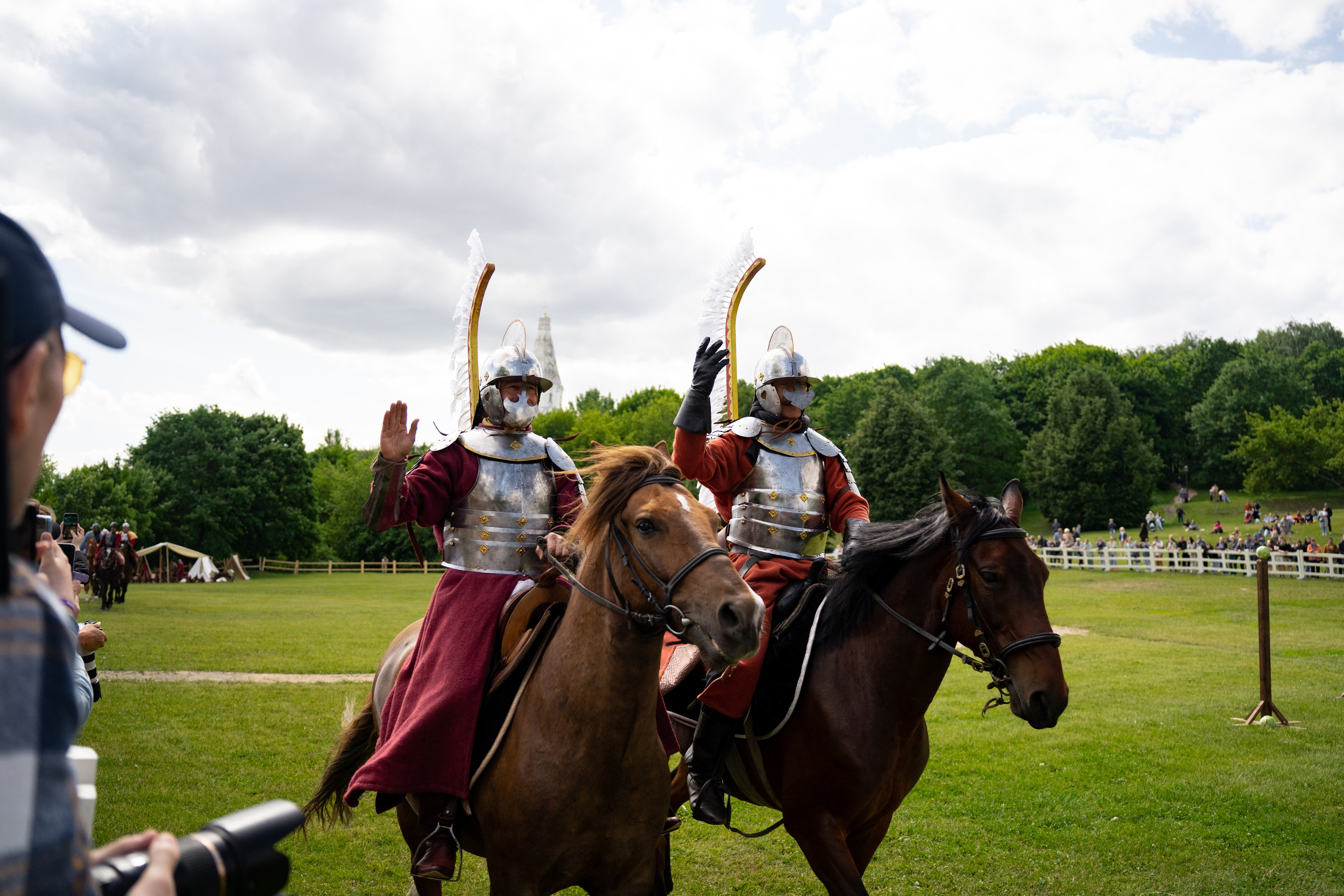 Фотографии фестиваль «Времена и эпохи» 10 июня 2023. Музей-заповедник «Коломенское», фотограф Ксения Насокина. Древняя Русь, Российская Империя, история, исторический фестиваль, реконструкторы, историческая реконструкция, 1654-1667 гг. Русско-польская война, XVII век, Запорожская Сечь, Речь Посполитая, быт царской России, стрелецкий полк, крылатые гусары, пикинёры, реконструкция сражения.