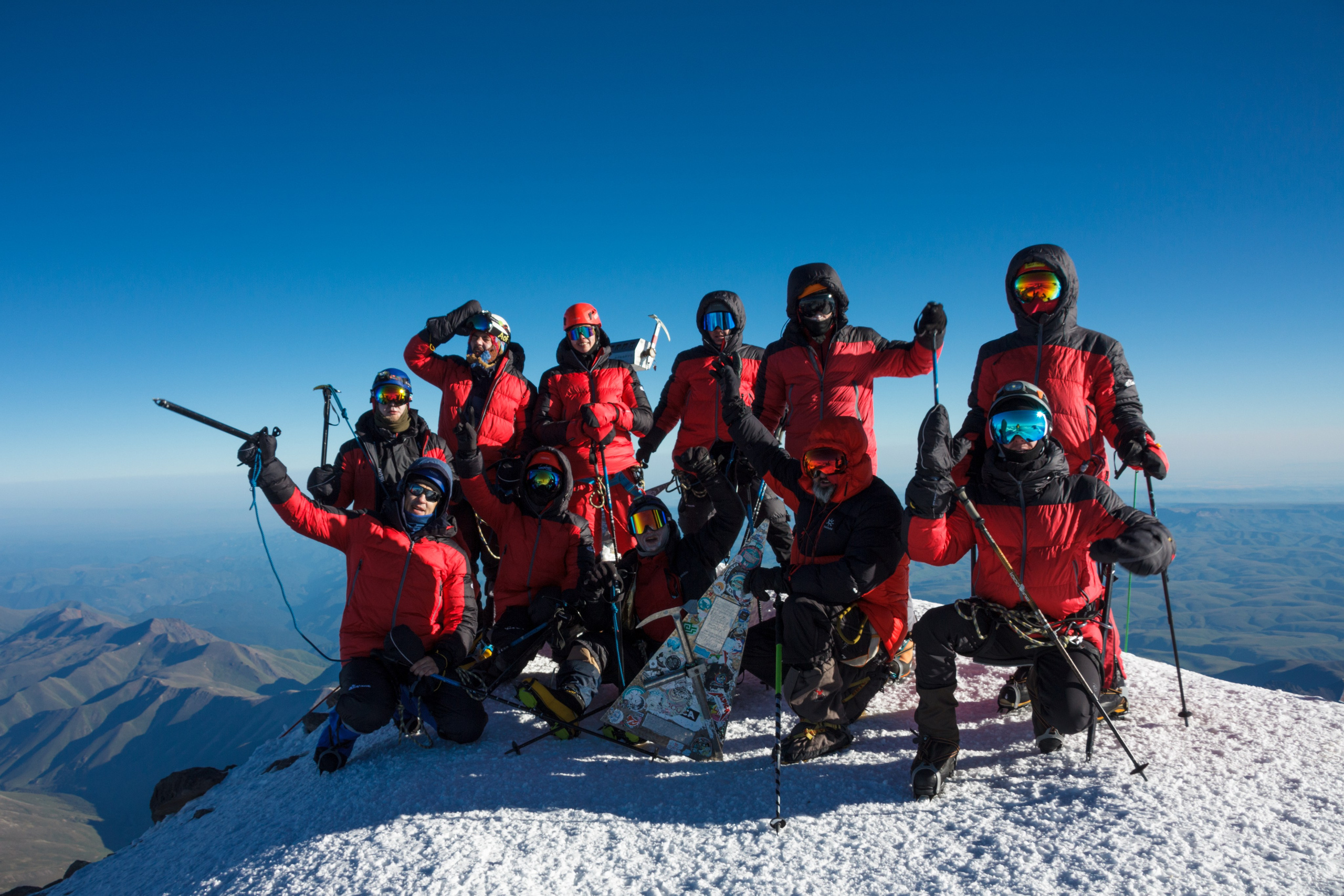 Восхождение на Эльбрус (пример съемки). Фотограф Котий Даниил