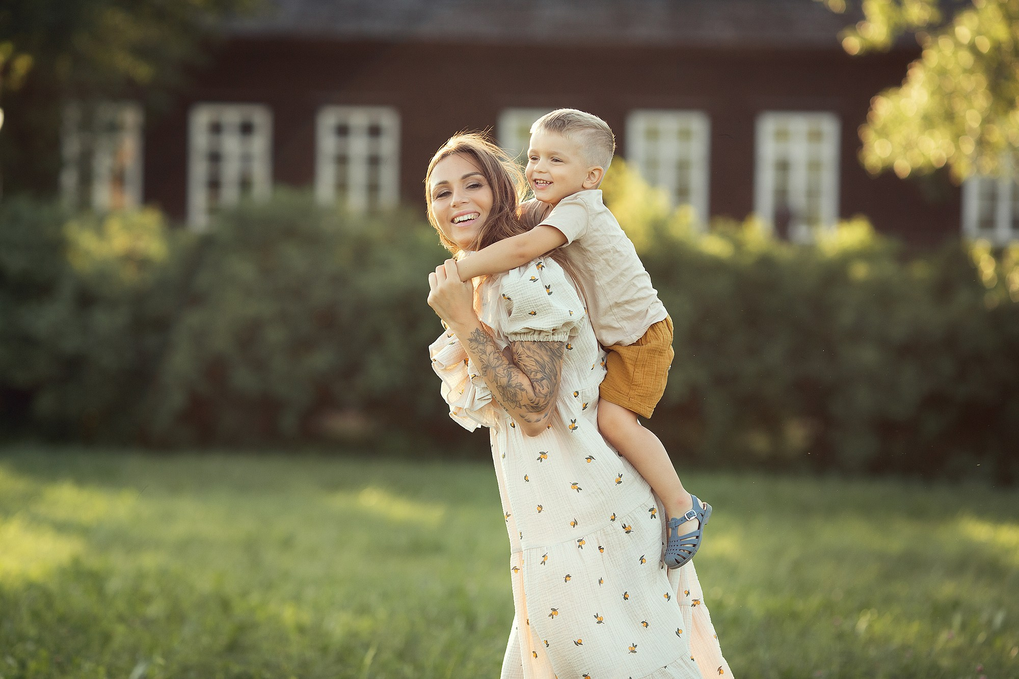 Семейная съемка на природе в разгар лета. Tatyana Nadezhdina Family photographer