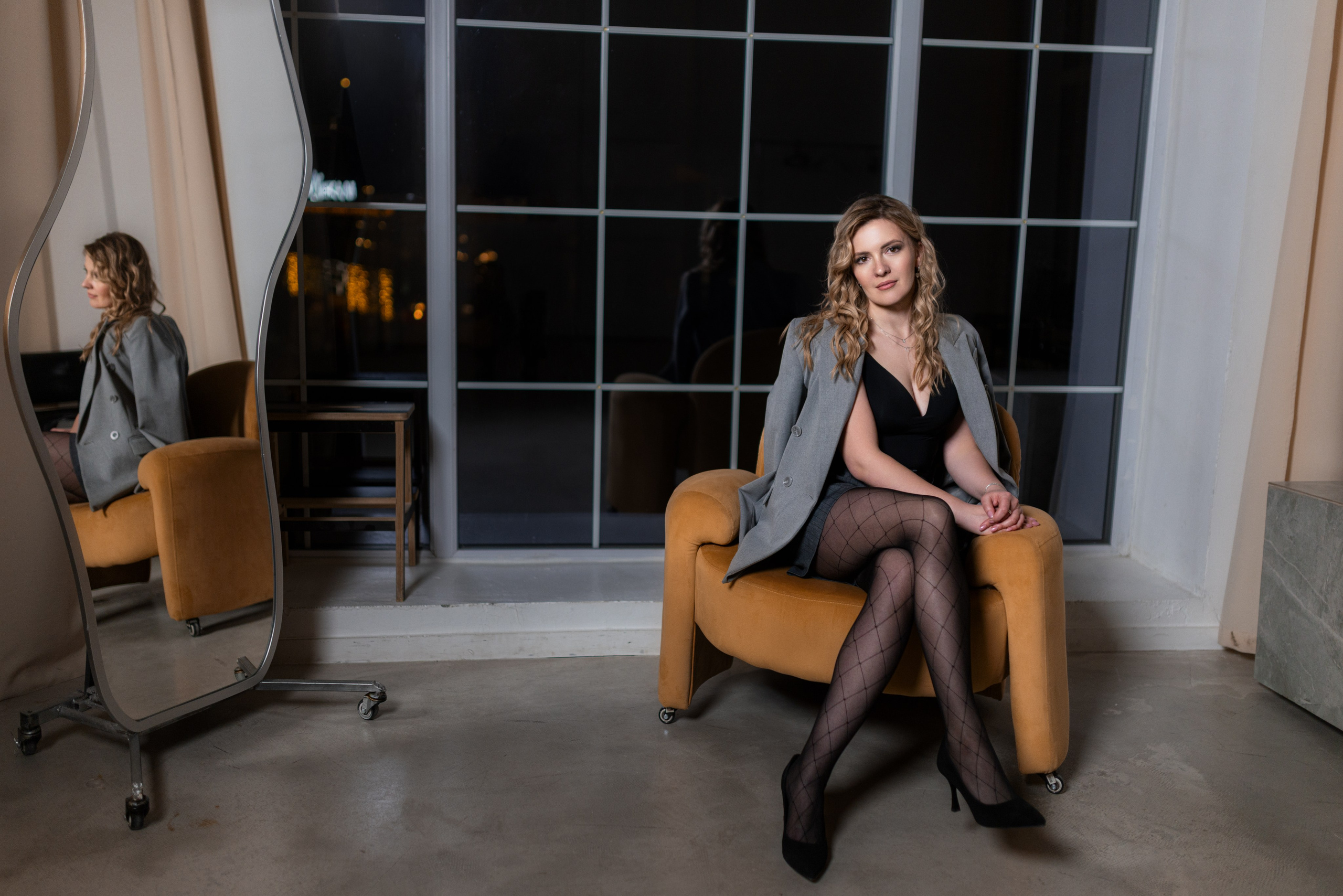 Фотосет в интерьерной студии для Натальи в формате для «себя»