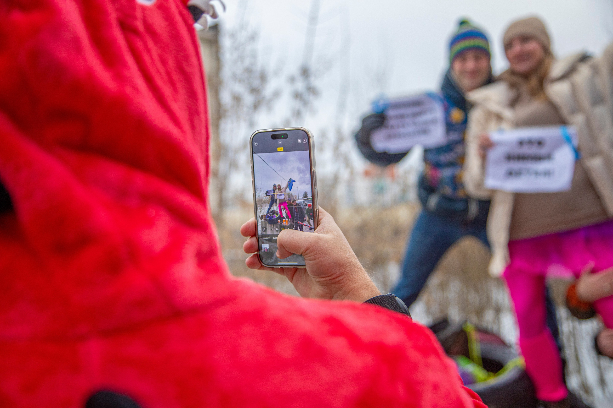 Марафон у дома, этап Химки 22.12.24. Фотограф Сергей Ловкий