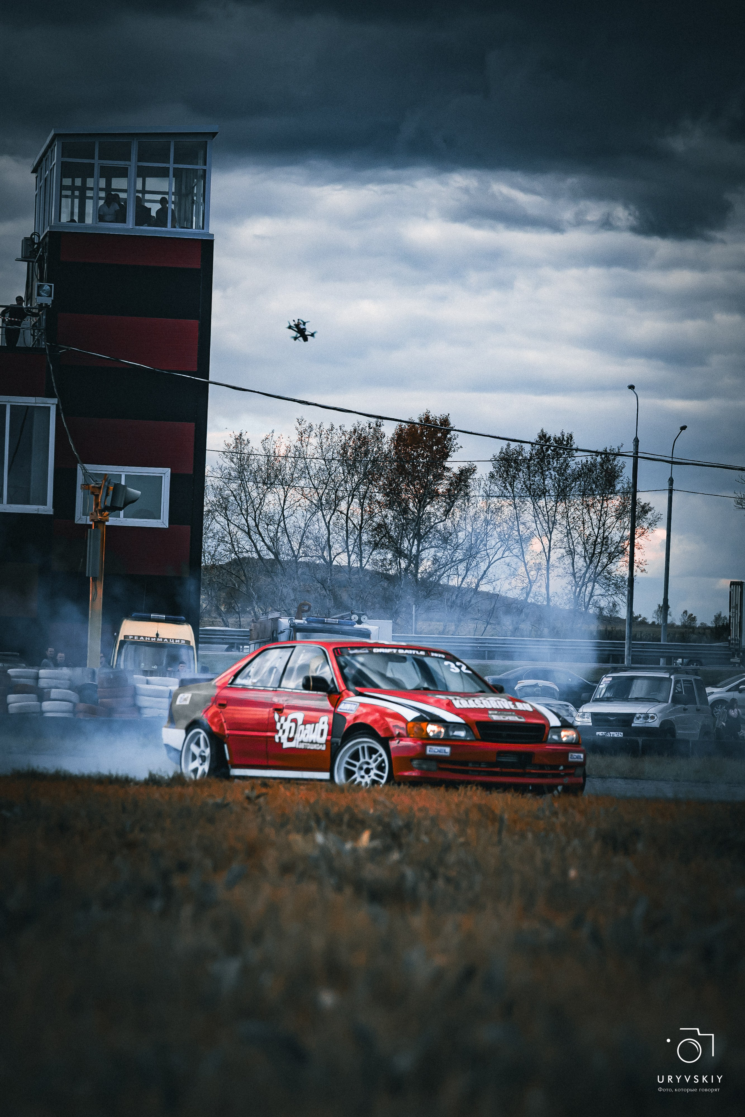 Красное кольцо. Дрифт баттл. Игорь Урывский. Фотограф Красноярск