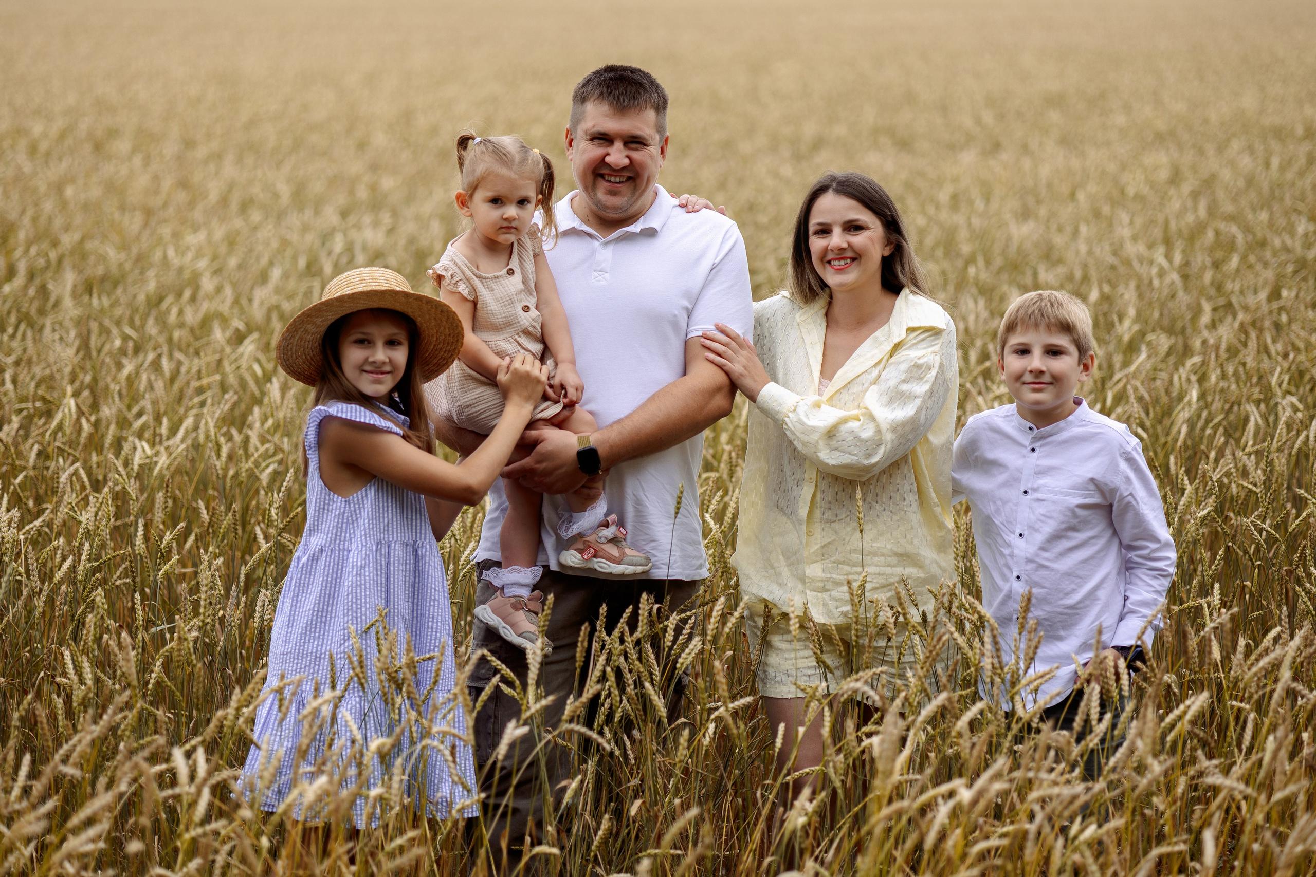 Съемка «Большая семья». Фотограф в Омске