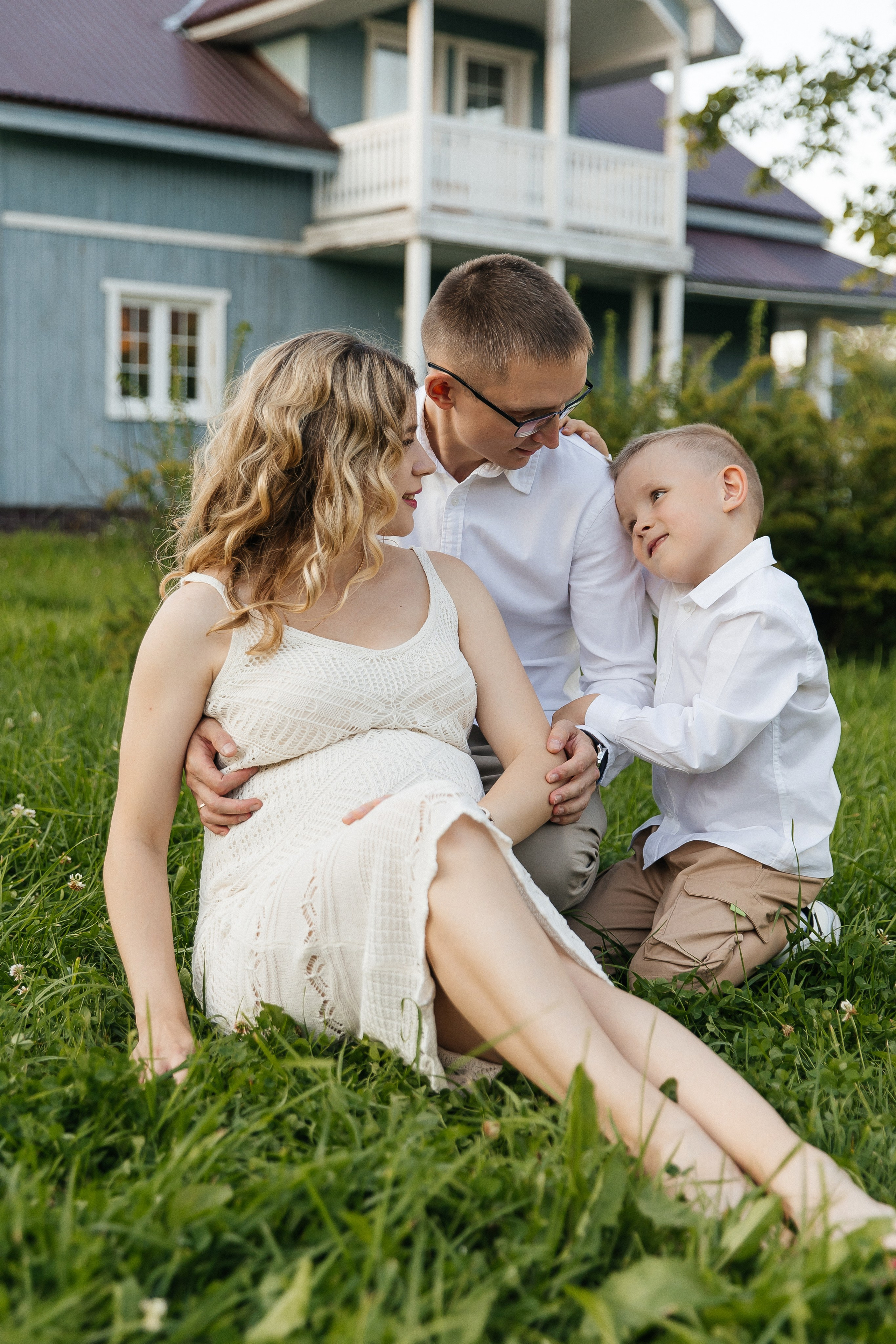 Игорь, Марина и Арсений. Свадебный и семейный фотограф в Вологде Екатерина Назарина