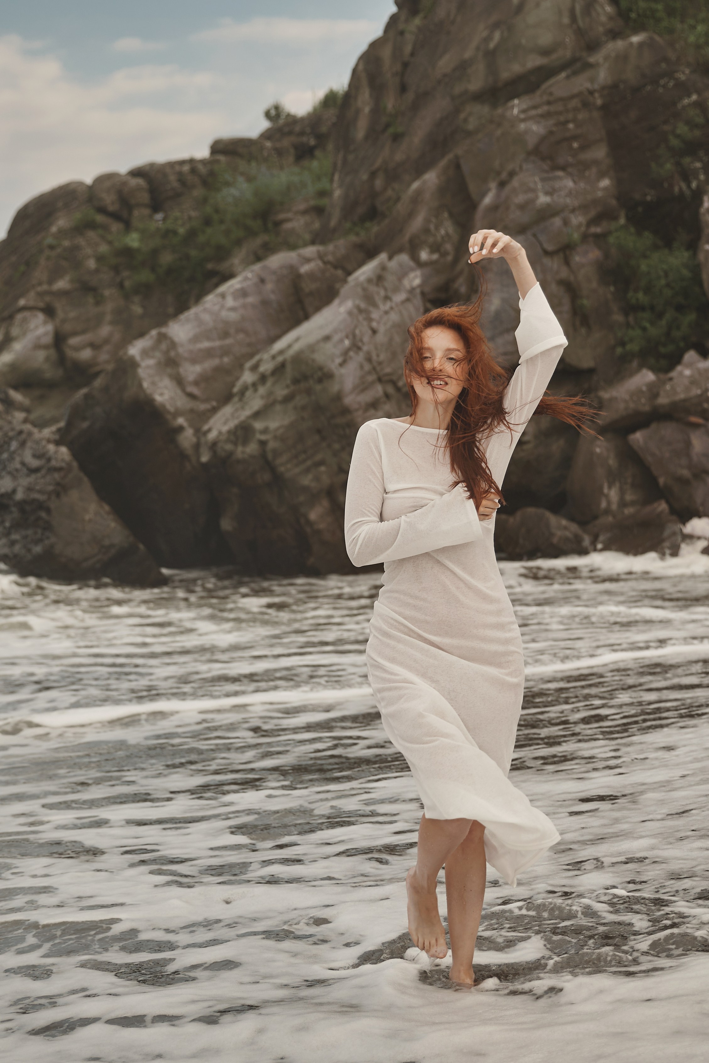 Анастасия_море. Фотограф женского портрета, беременности и материнства Харькова Елена