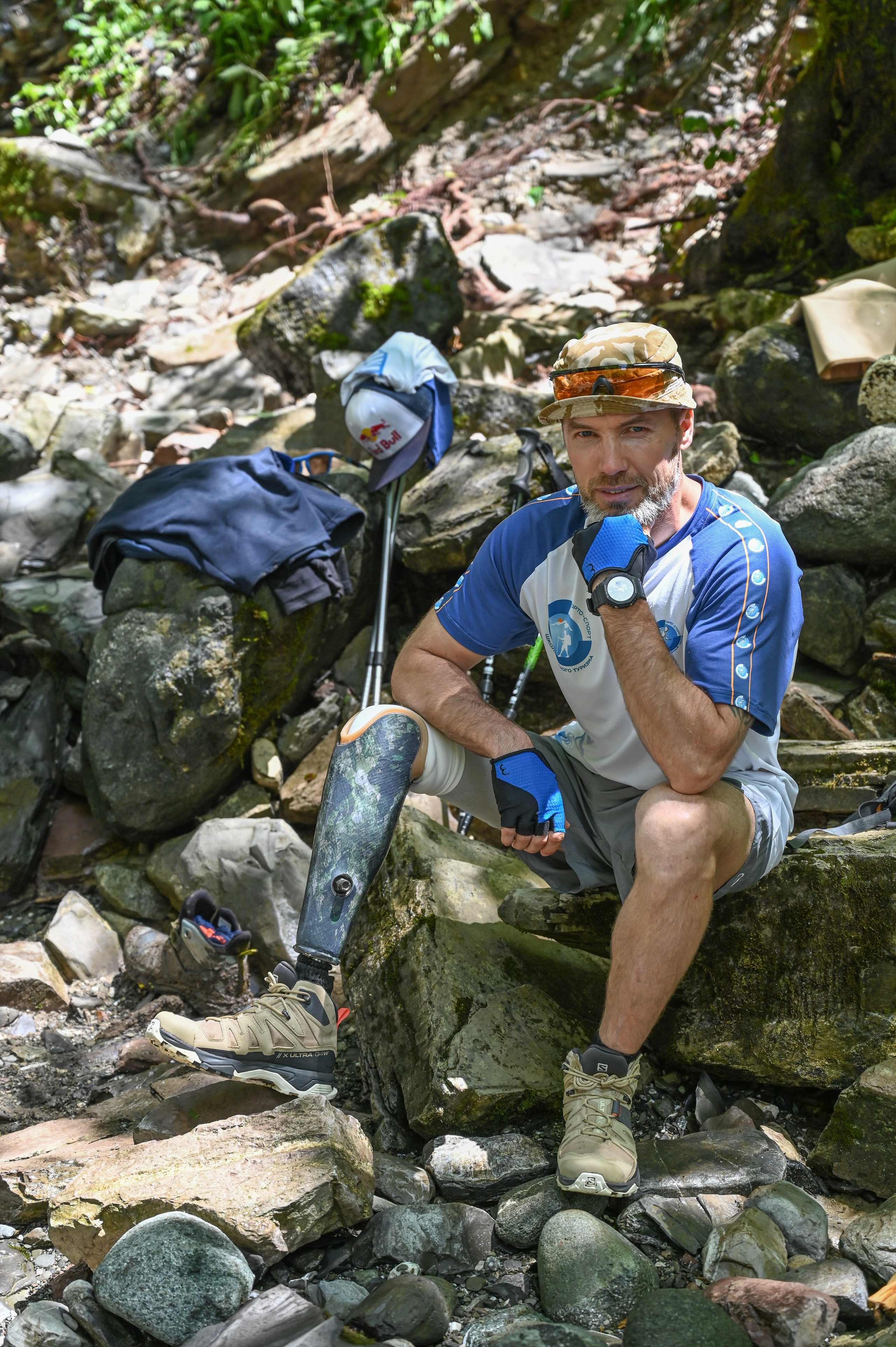 «Спортивно-адаптивный центр «Орто-Спорт» горный туризм. Фотографирую счастливых людей в Сочи