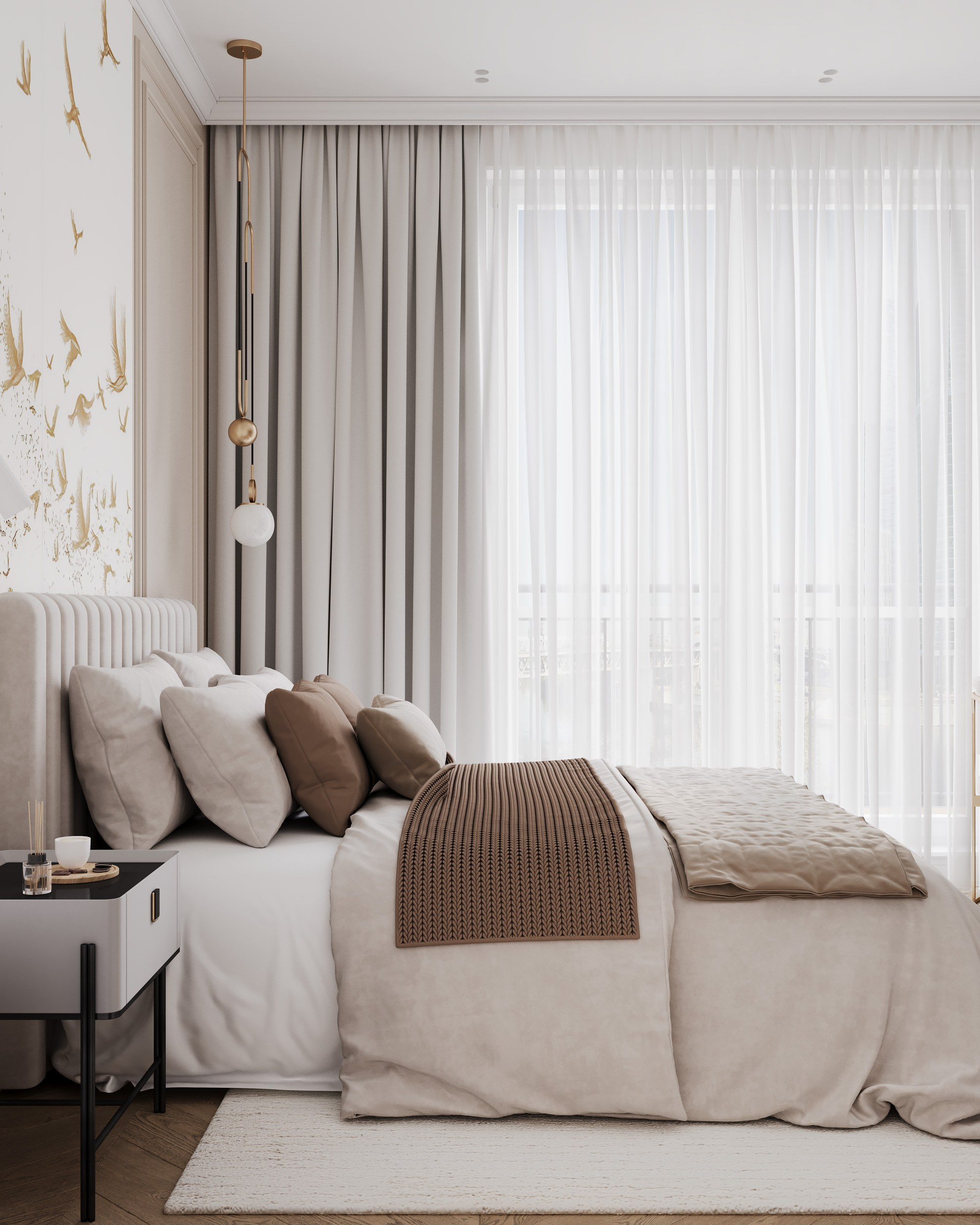 Проект 9 ЖК Западный порт 80 м². Artstudio17 Дизайн-студия Ирины Чабан в Москве