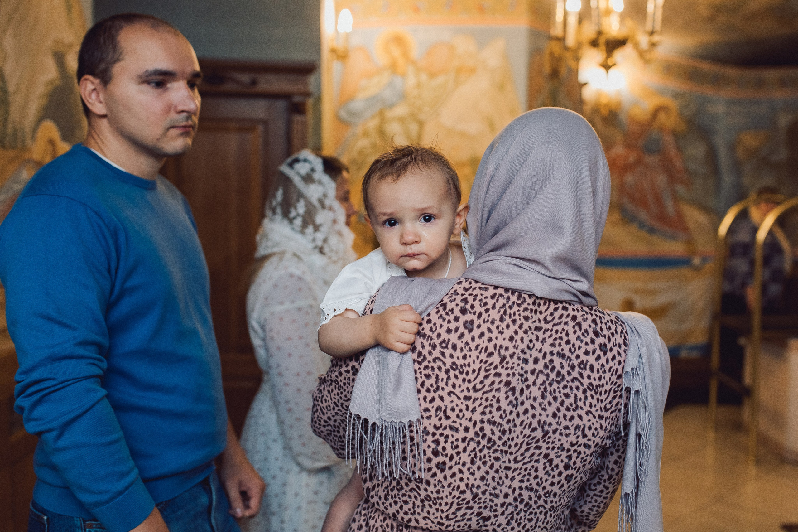 Крещение в Троицком соборе