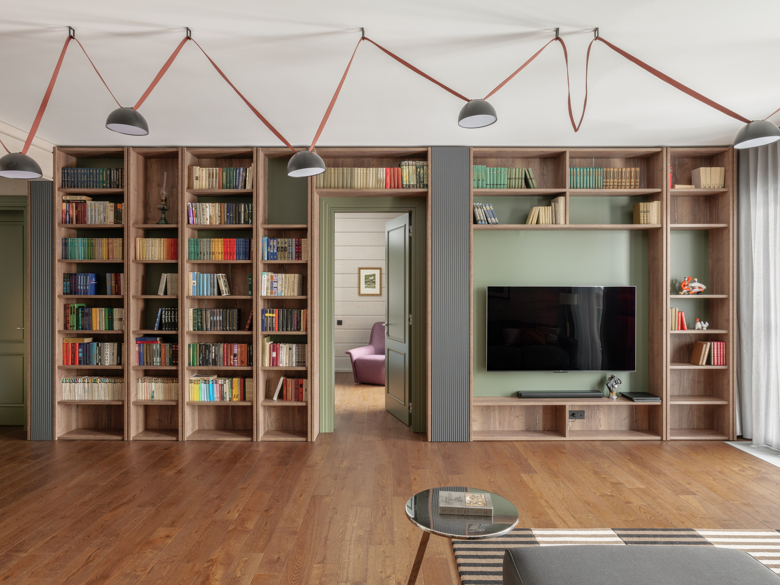 Загородный дом. Дизайнер Дмитрий Кисляков. Мебель на заказ