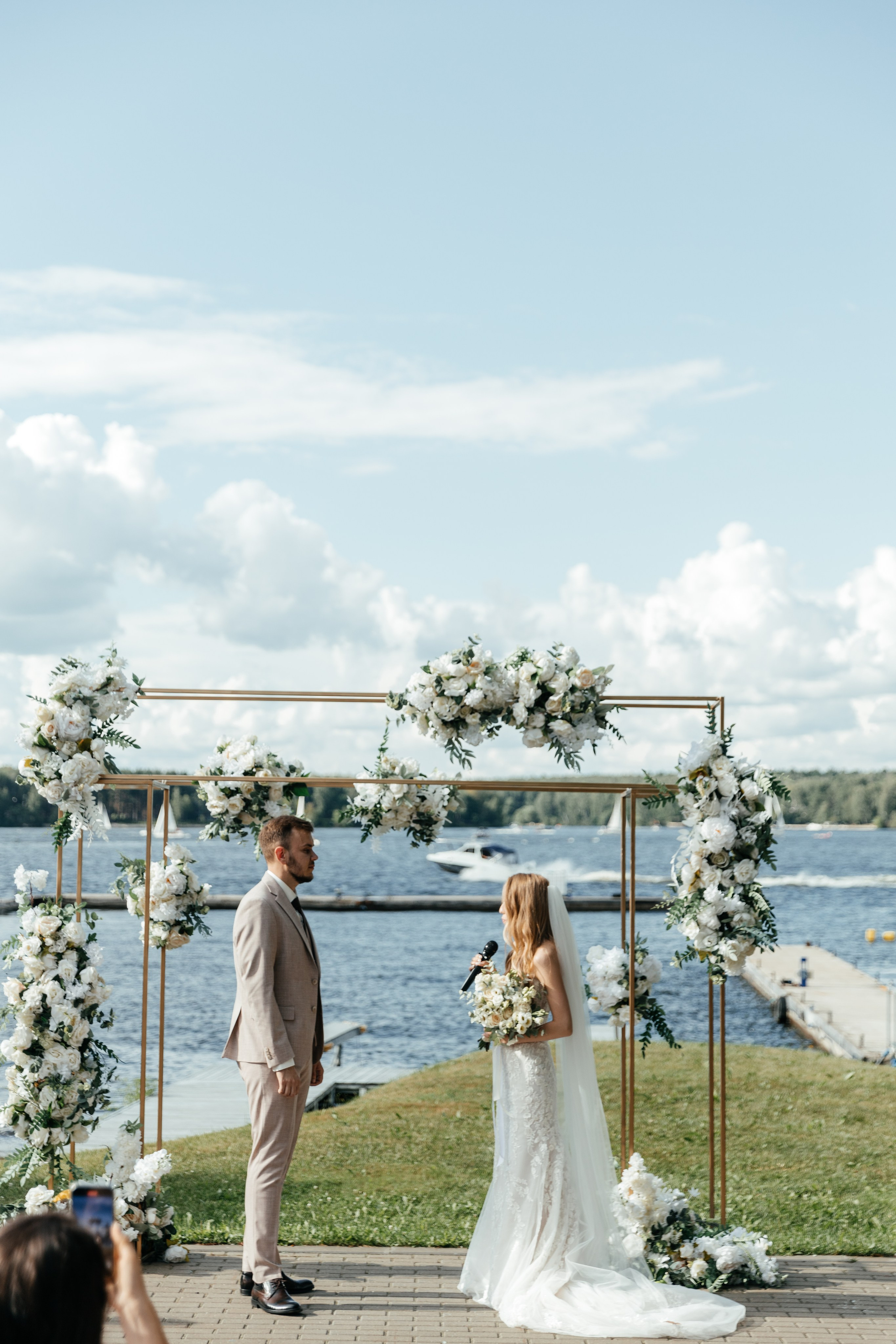 Мария и Александр | Radisson | Rodina Yaht Club. Свадебный фотограф Ангелина Зотова | Обнинск, Москва, Калуга