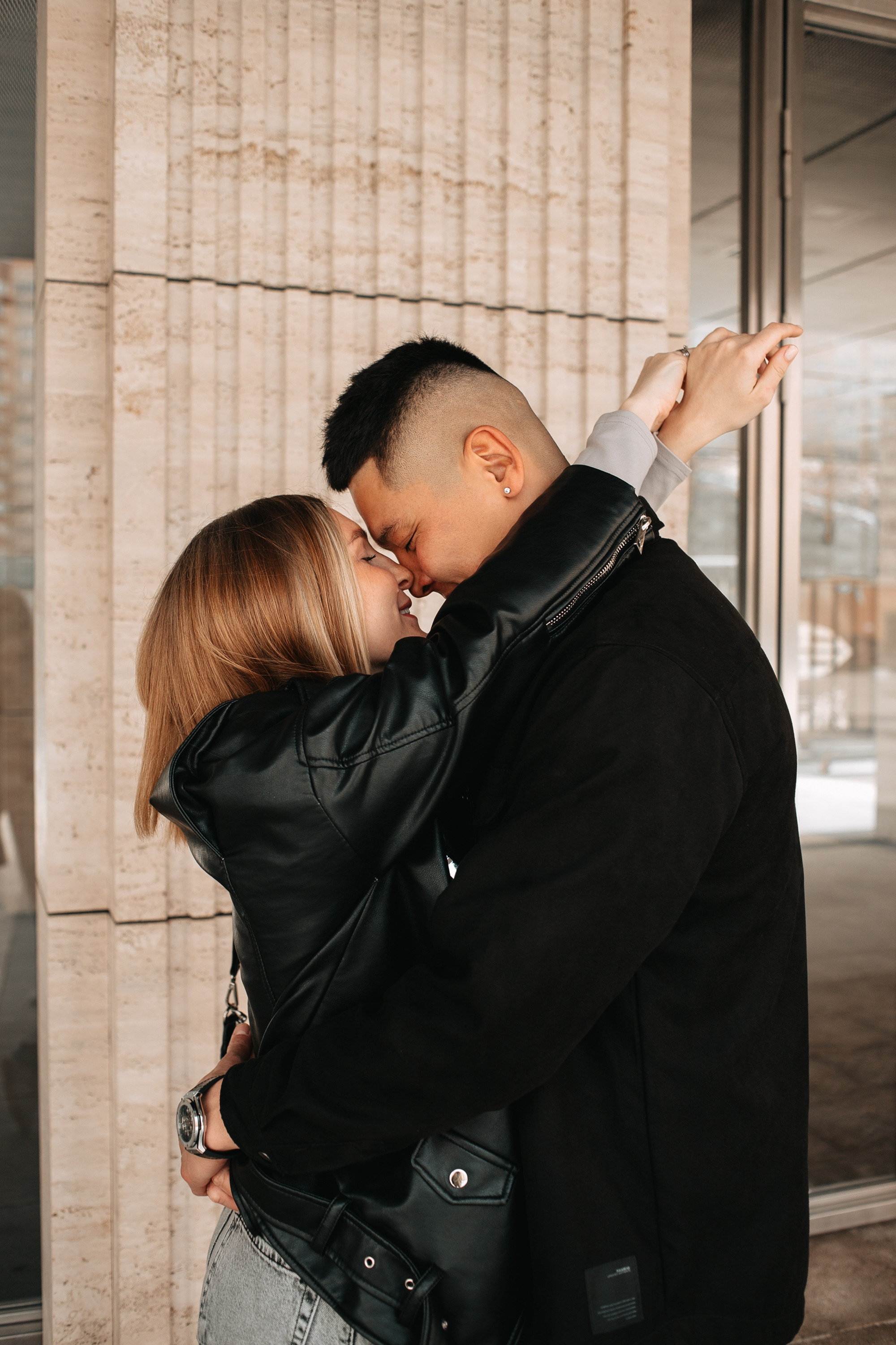 Прогулка Ксюши, Марата и Лео. Фотограф Настя Галингер Краснодар