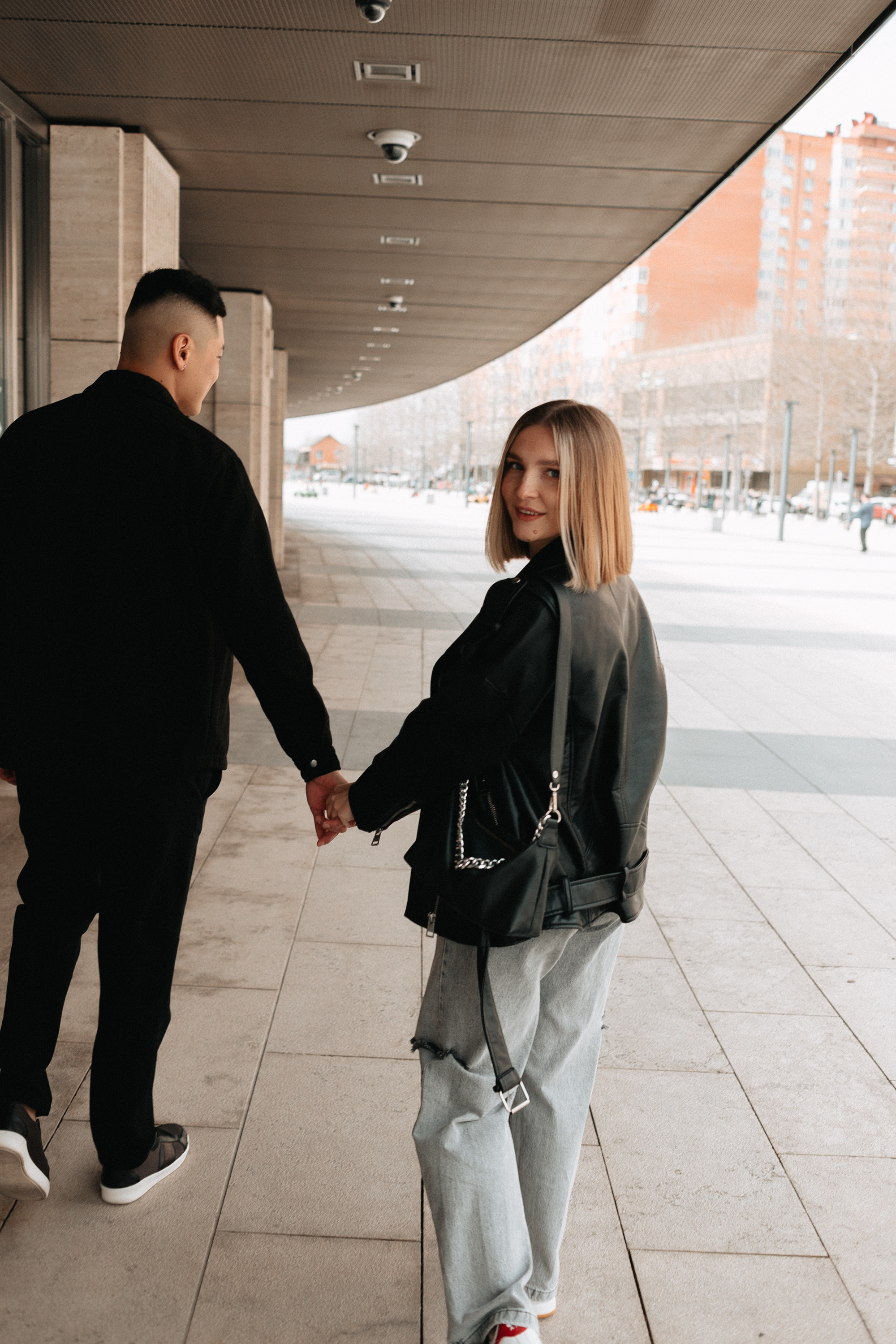 Прогулка Ксюши, Марата и Лео. Фотограф Настя Галингер Краснодар