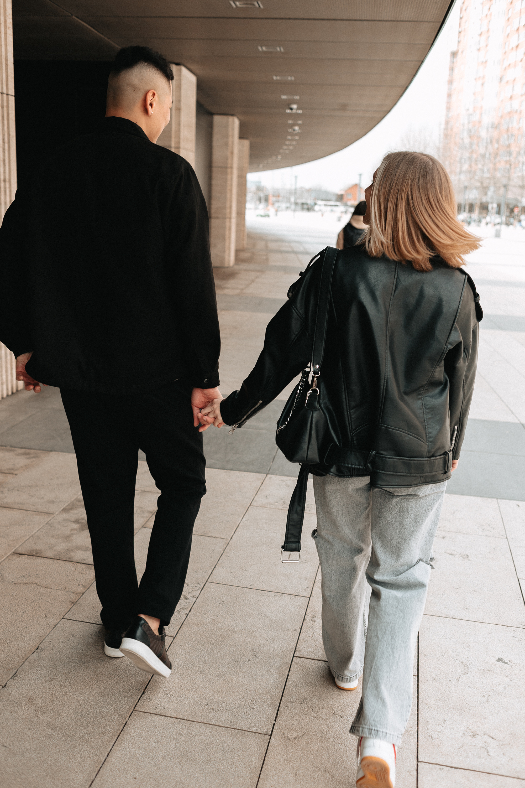 Прогулка Ксюши, Марата и Лео. Фотограф Настя Галингер Краснодар