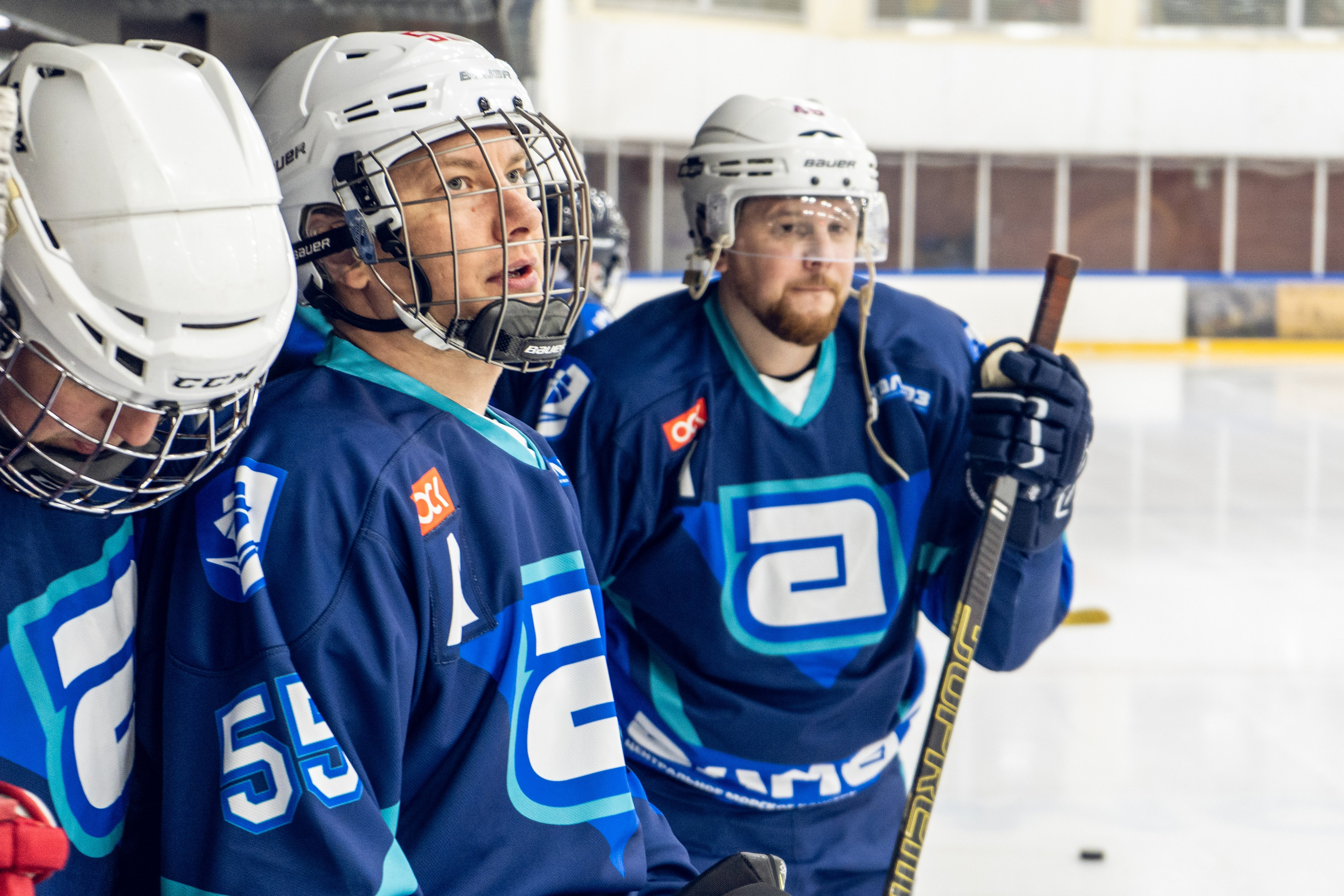 Тренировка по хоккею «ЦМКБ «Алмаз»