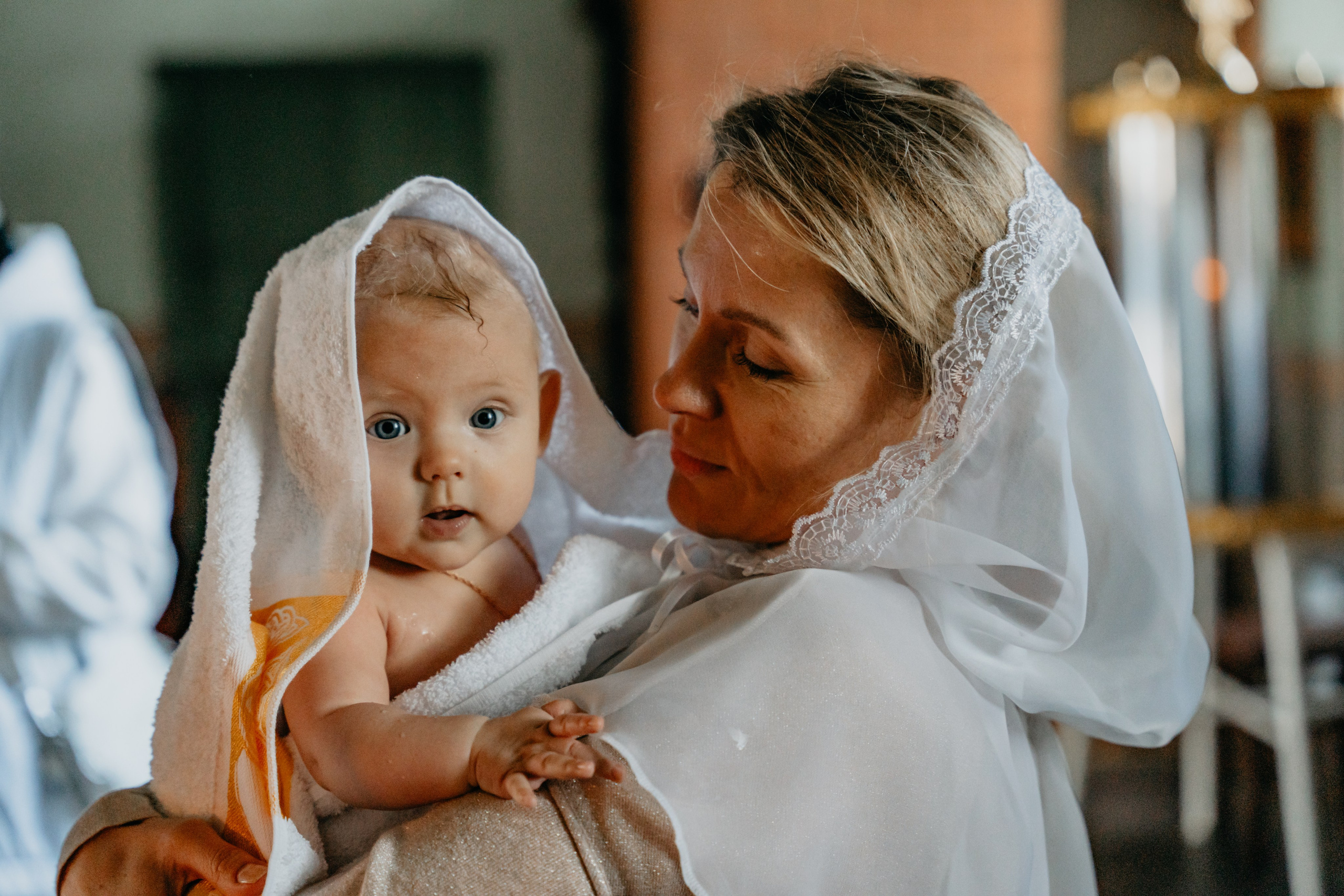 Таинство крещения в с. Великорецкое