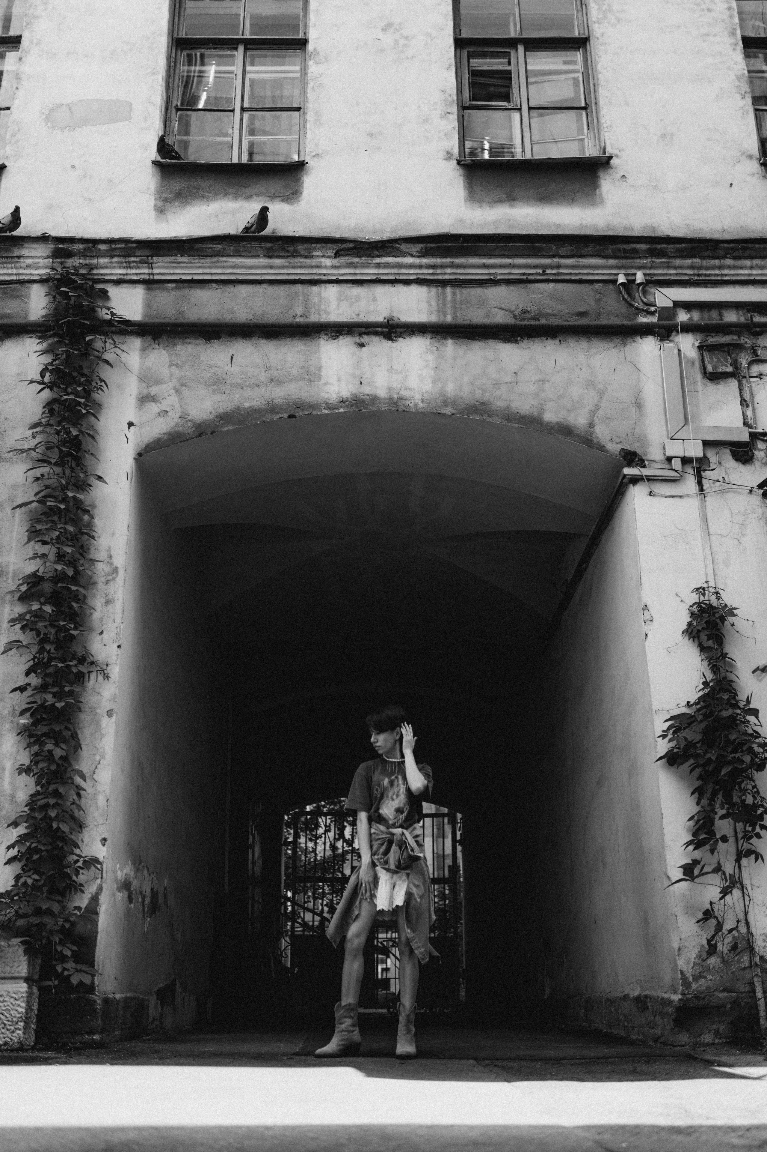 Алёна. Питерские дворики. Фотограф НОГИНСК, Москва, Анастасия Белая