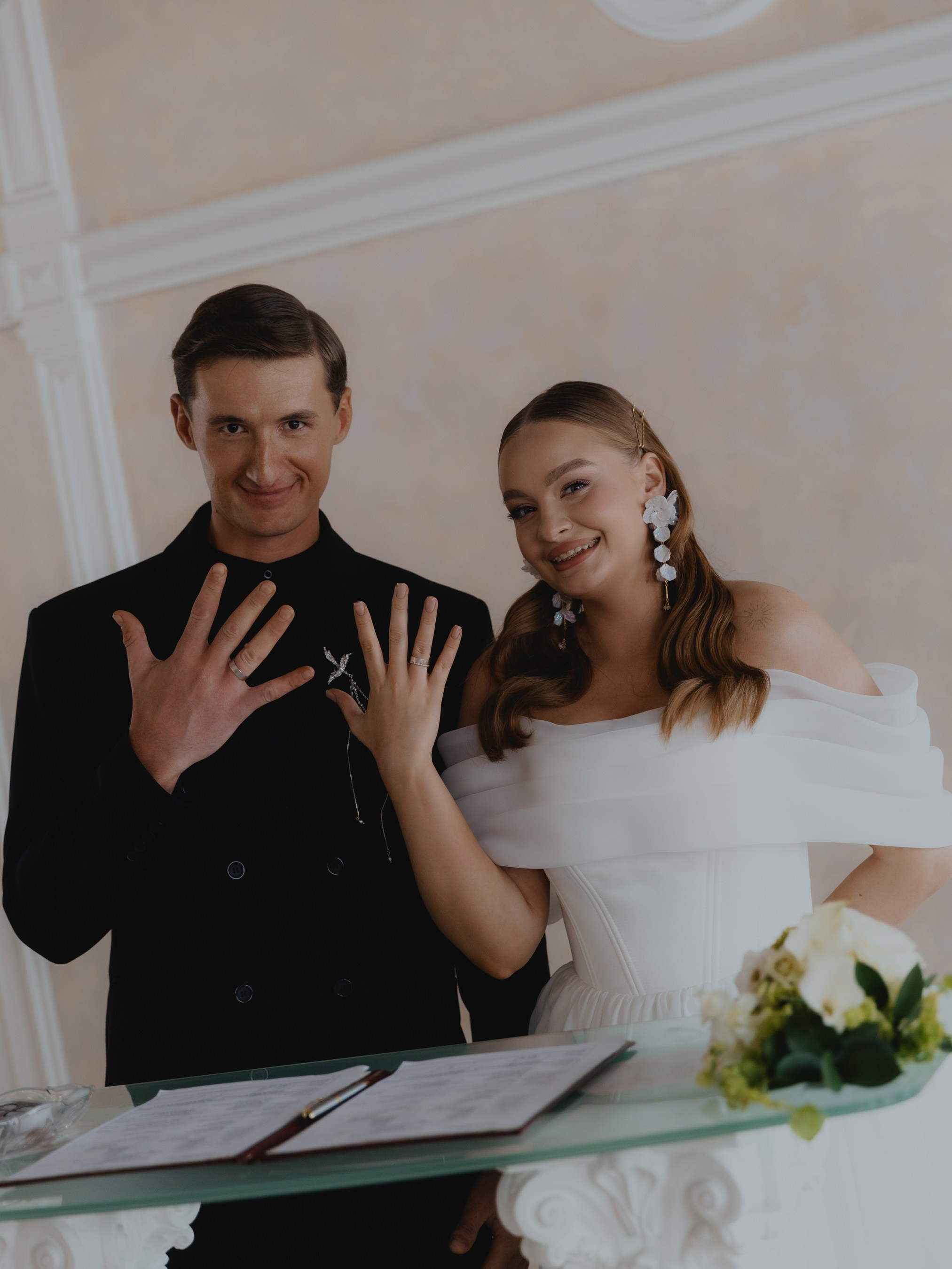 Макс и Катя (загс + прогулка). Свадебные фотографы в Гомеле и Минске Сергей и Анастасия Фещенок