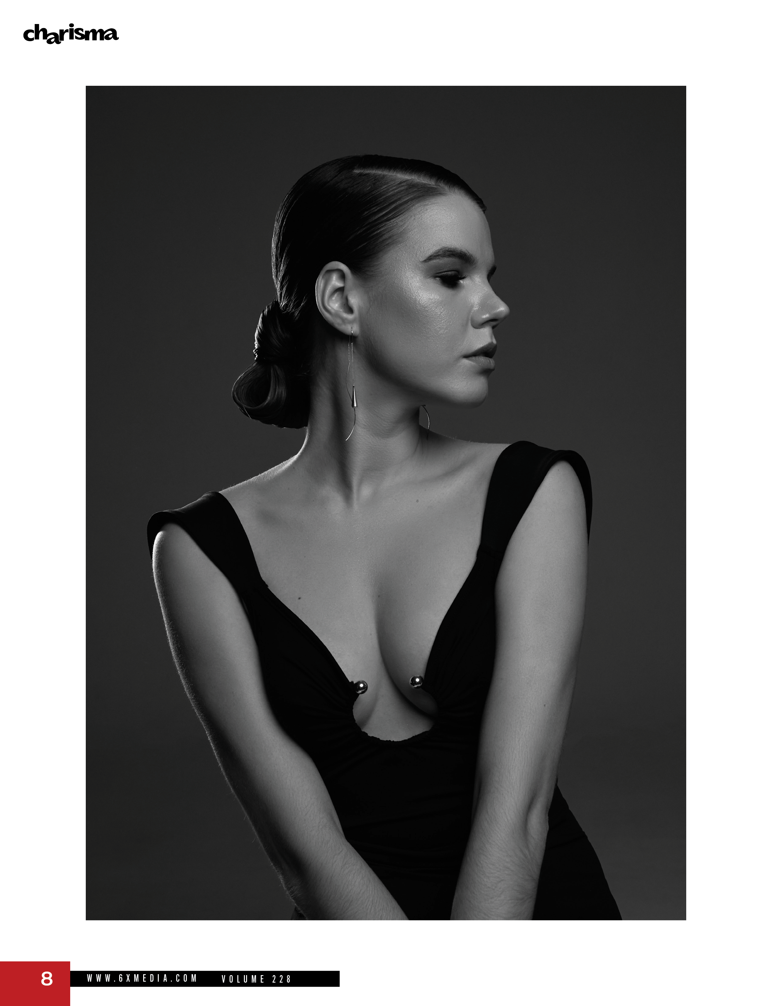 Черно-белая фотосессия в минималистичном элегантном стиле. Анна Потявина. Фотограф Москва