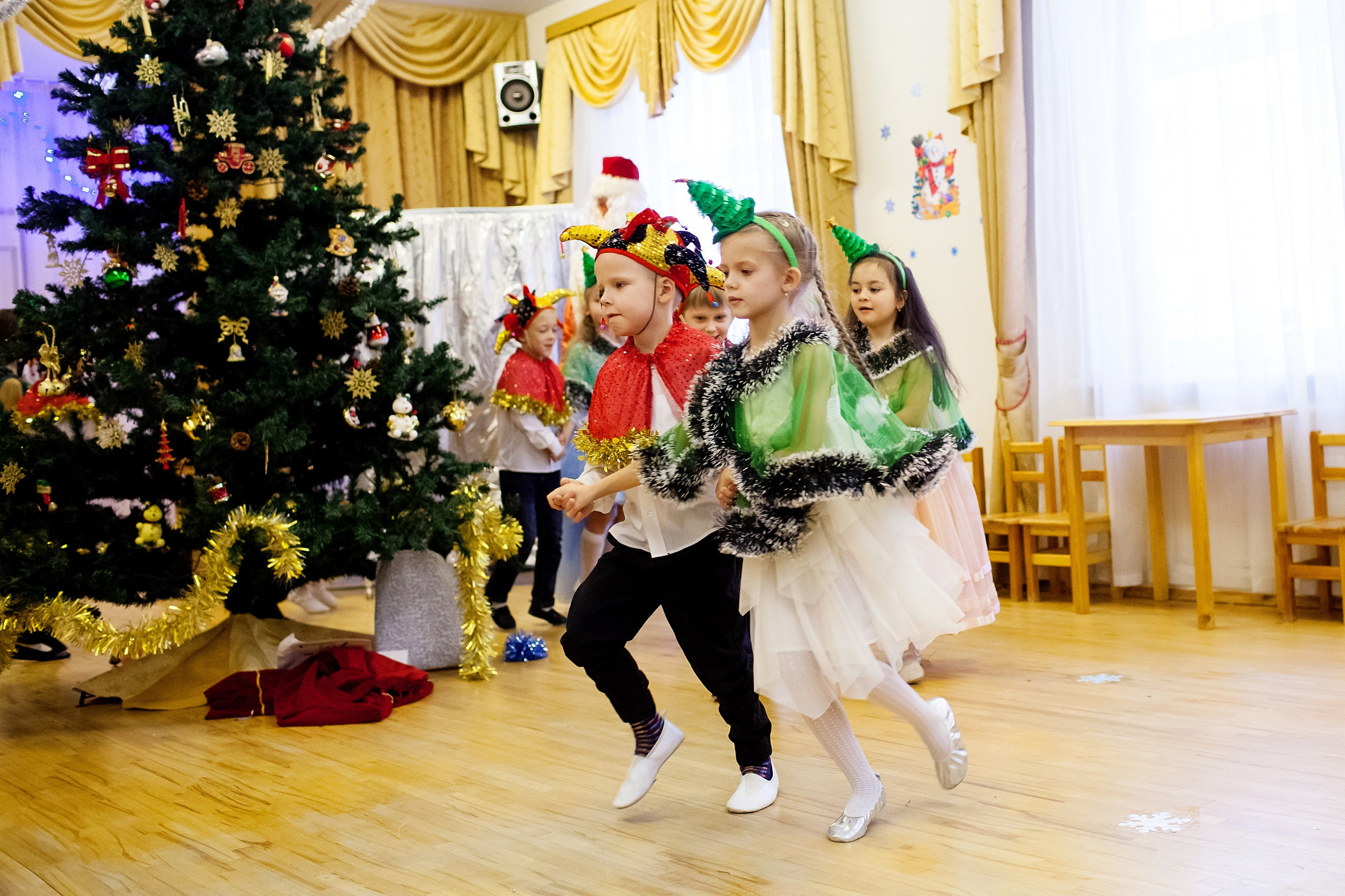 Новый год в детском саду. Свадебный, семейный, детский фотограф в Санкт-Петербурге