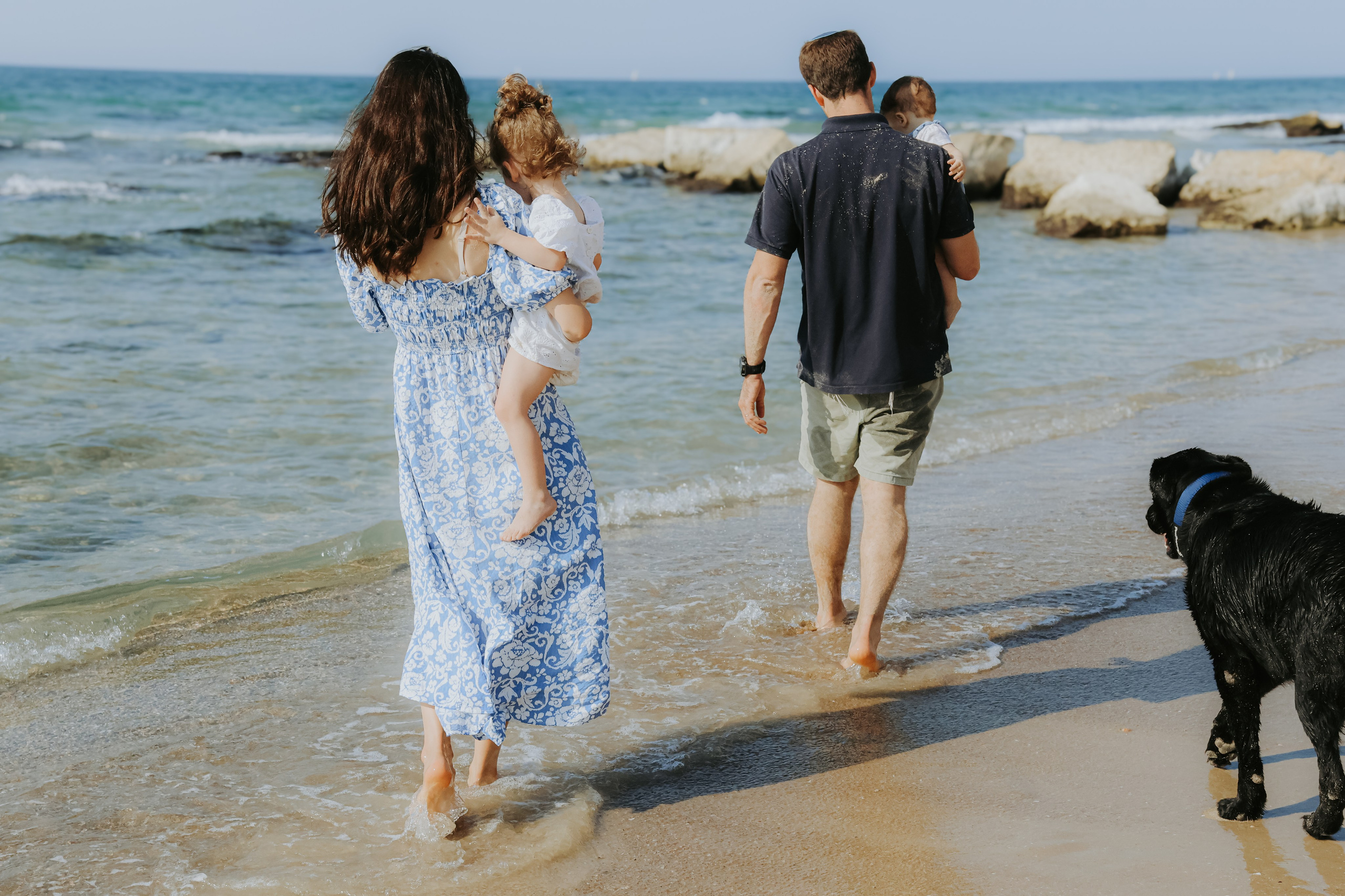 Racheli's family, November 2024. Photographer in Israel Alice Milchin