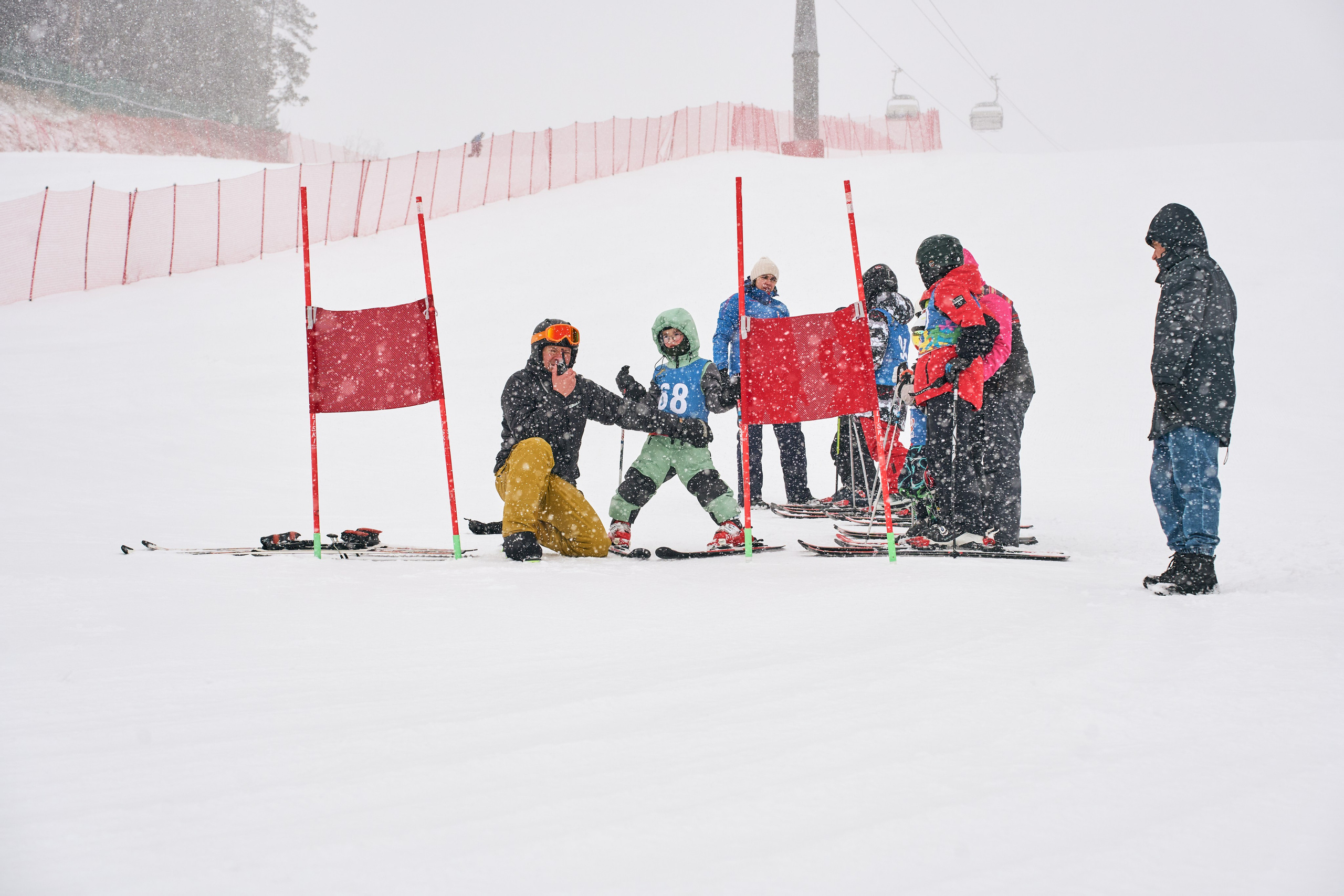Соревнования по горным лыжам. Лайфстайл фотограф в Ханты-Мансийске Мария Шишкина