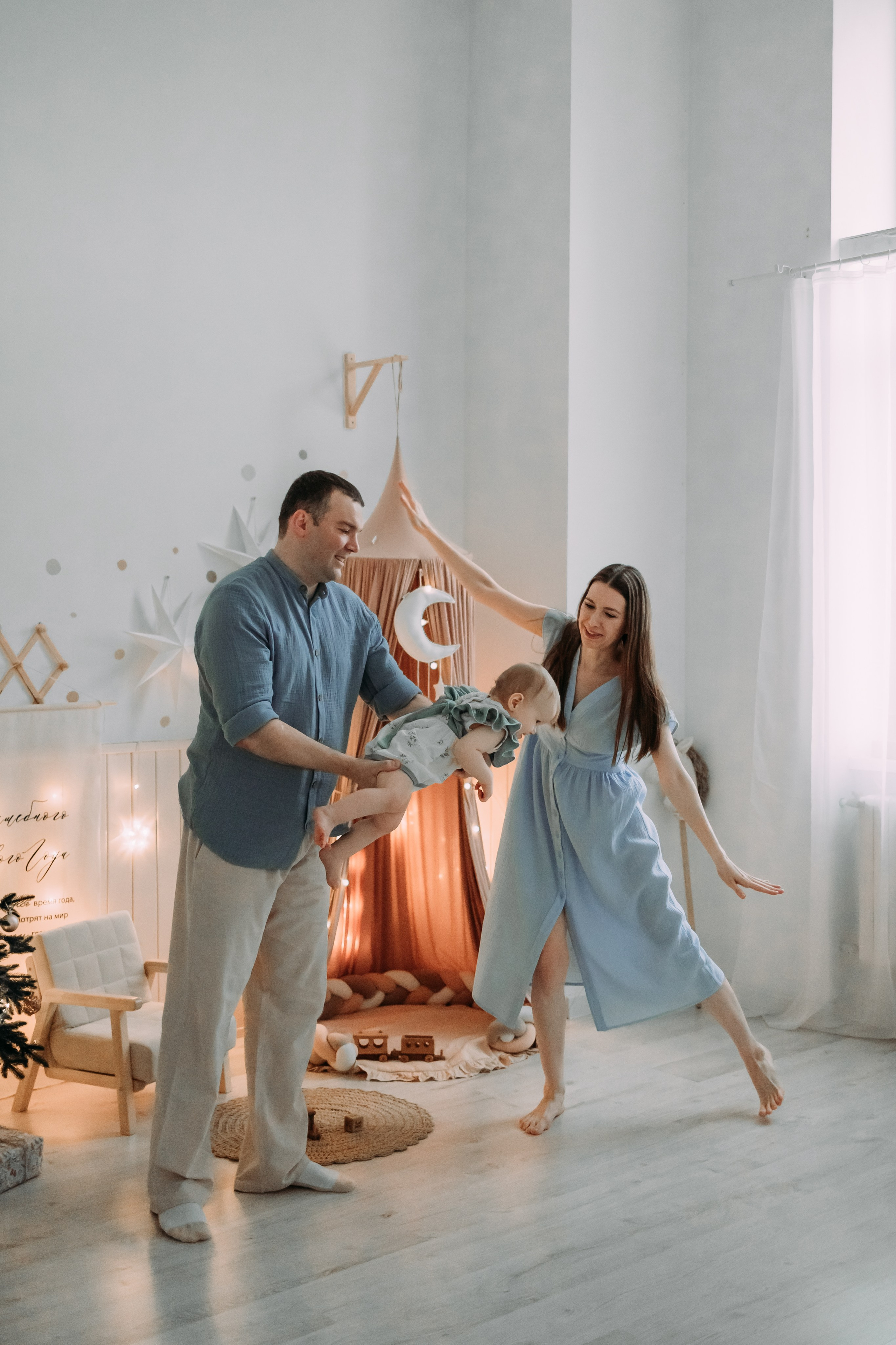 Екатерина, Илья и Ксюша. Детский и семейный фотограф. Москва
