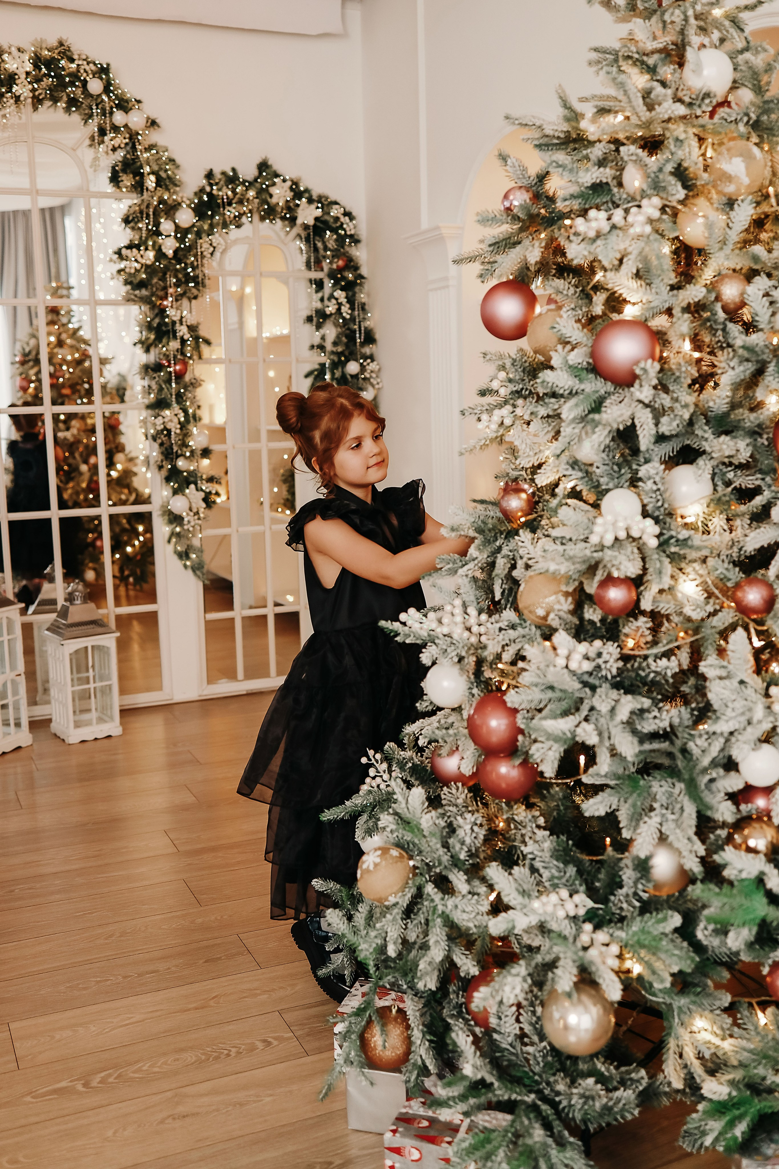 Новогодняя фотосессия в студии Флоренция. Иванова Ирина Свадебный и семейный фотограф г. Уфа