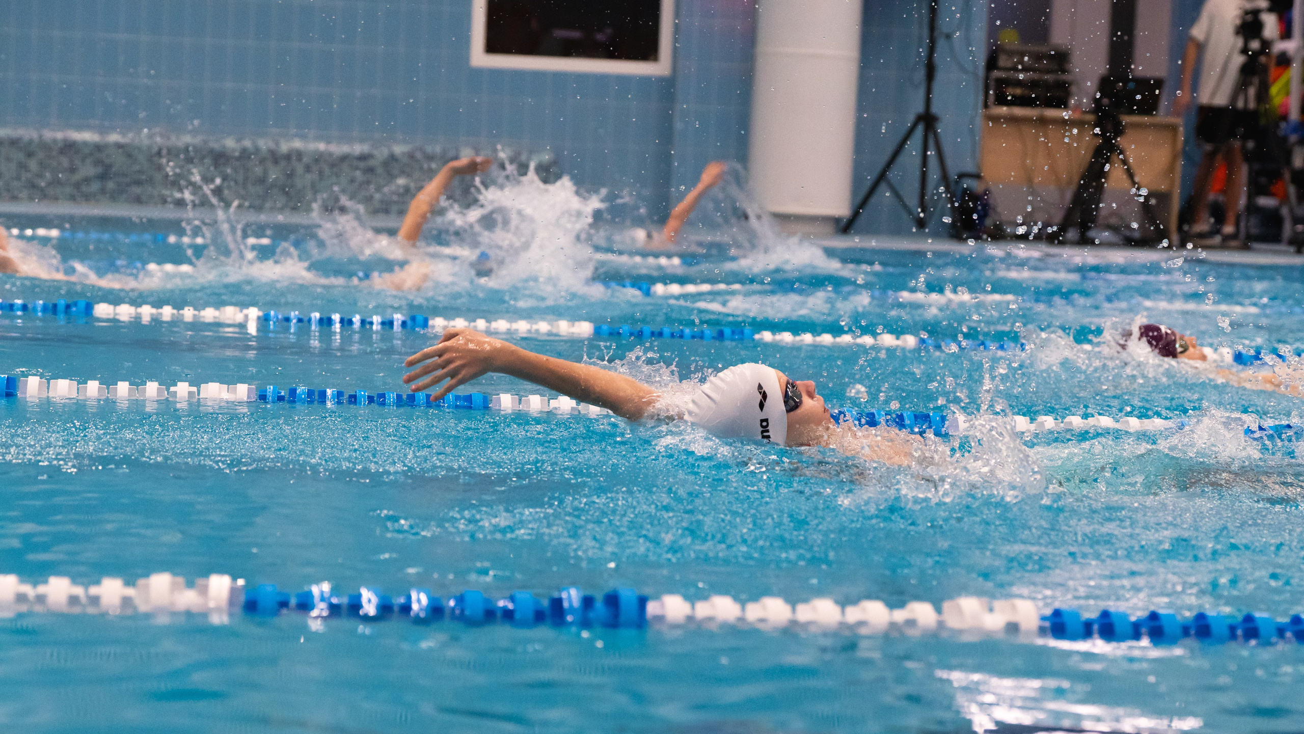Открытый новогодний турнир по плаванию «Сила воды», 2025. Фотограф и видеооператор Екатерина Гнатюк