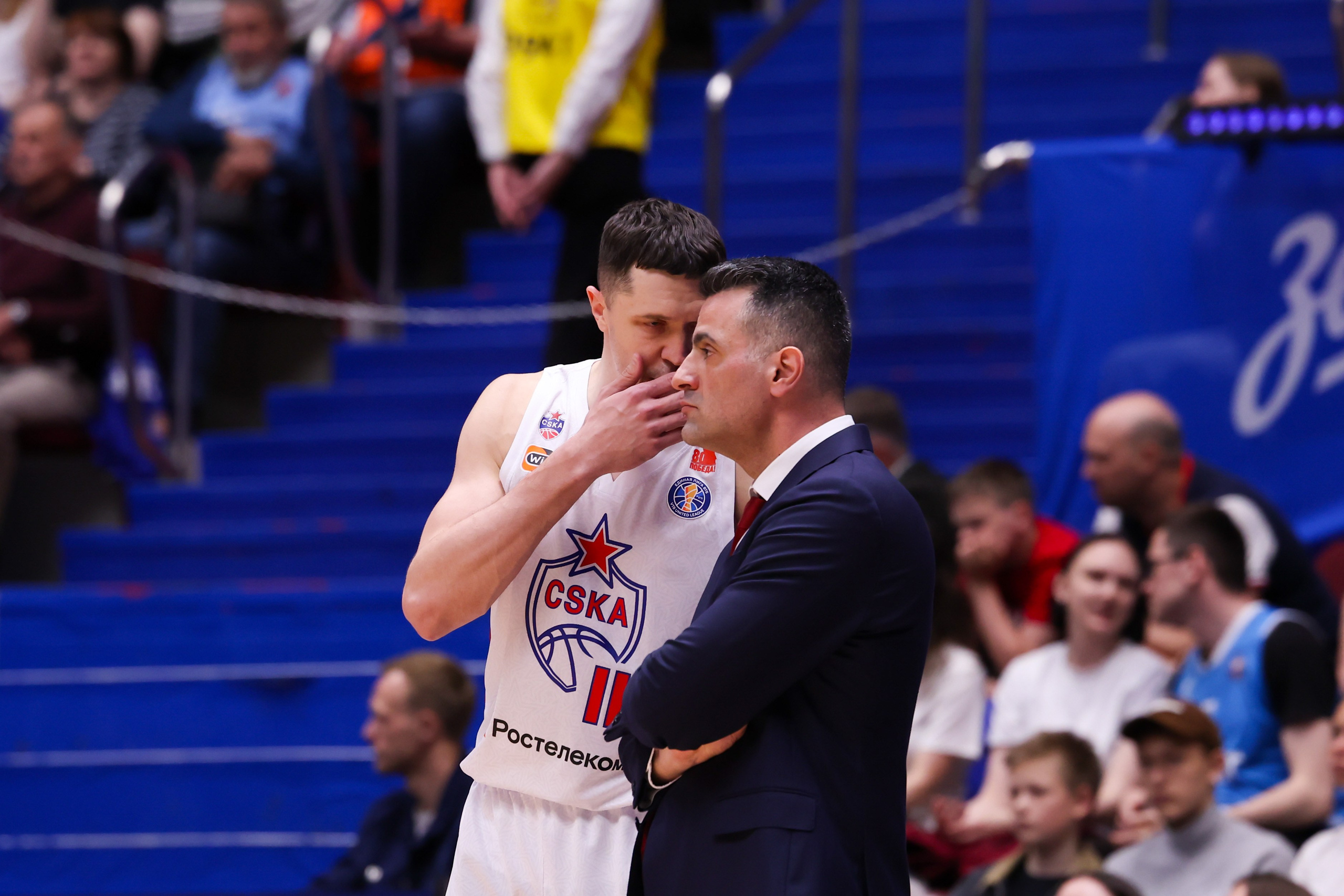 БК «Зенит» — БК «ЦСКА» финал ЕЛ ВТБ 1 игра 27.05.2025. Спортивный и репортажный фотограф Антон Тереханов