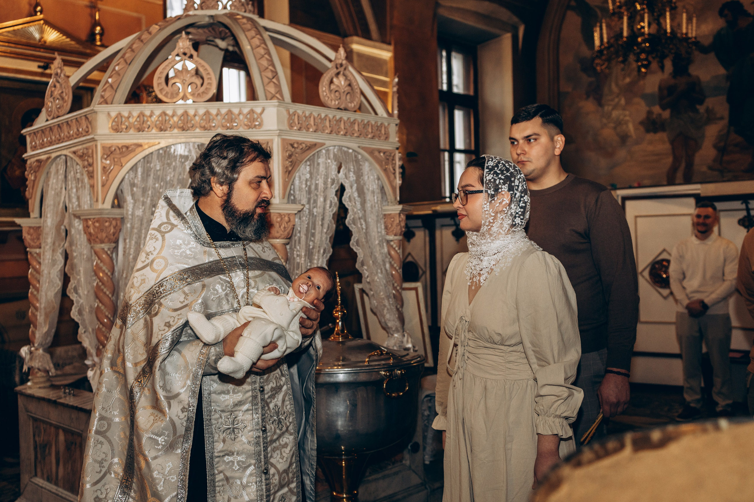 Крещение в Храме Воскресения Словущего в Даниловской Слободе. Главная