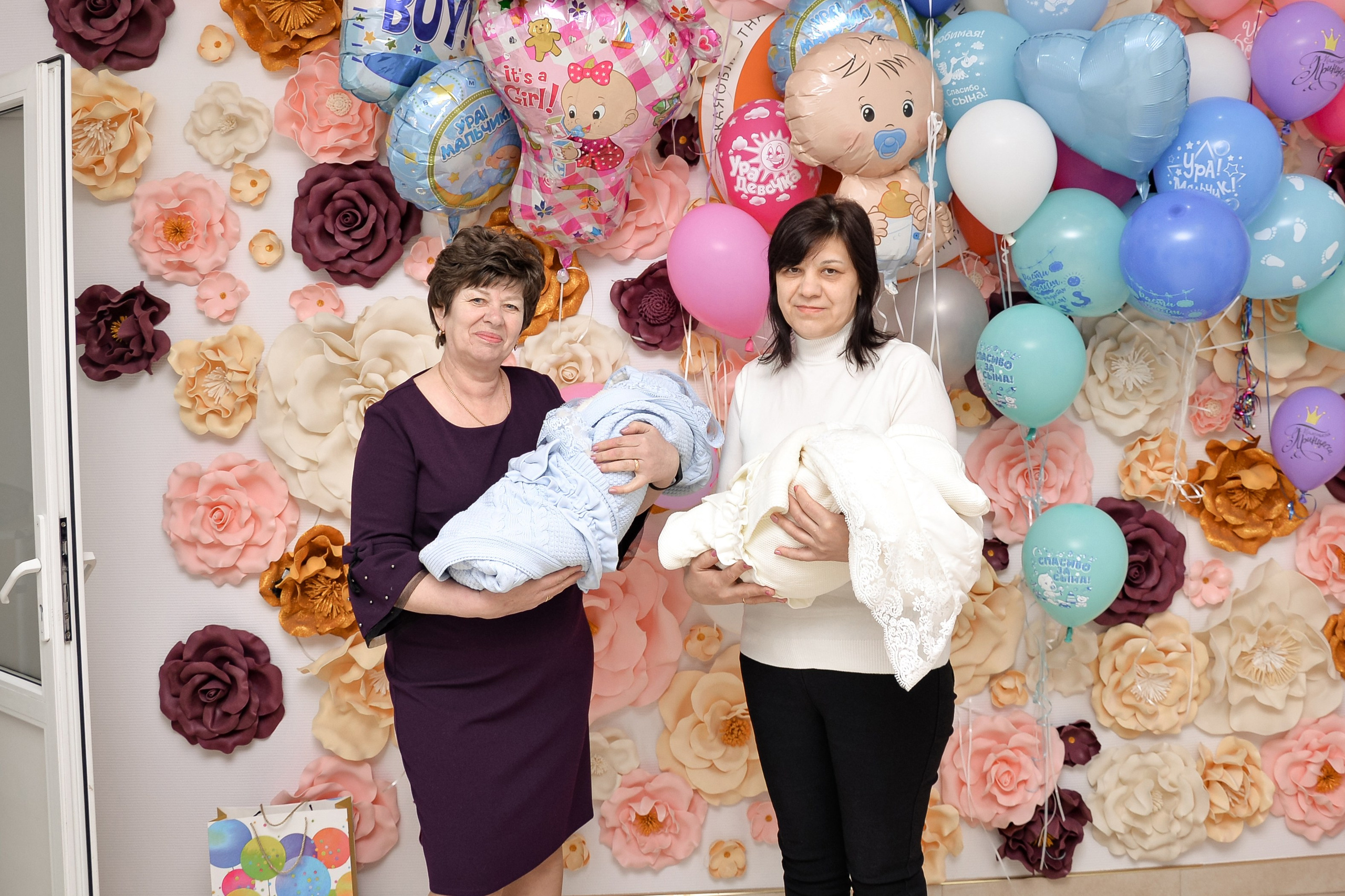 Выписка Королевской двойни. Семейный и свадебный фотограф Галина Абакумова, фотосессии в Белгороде