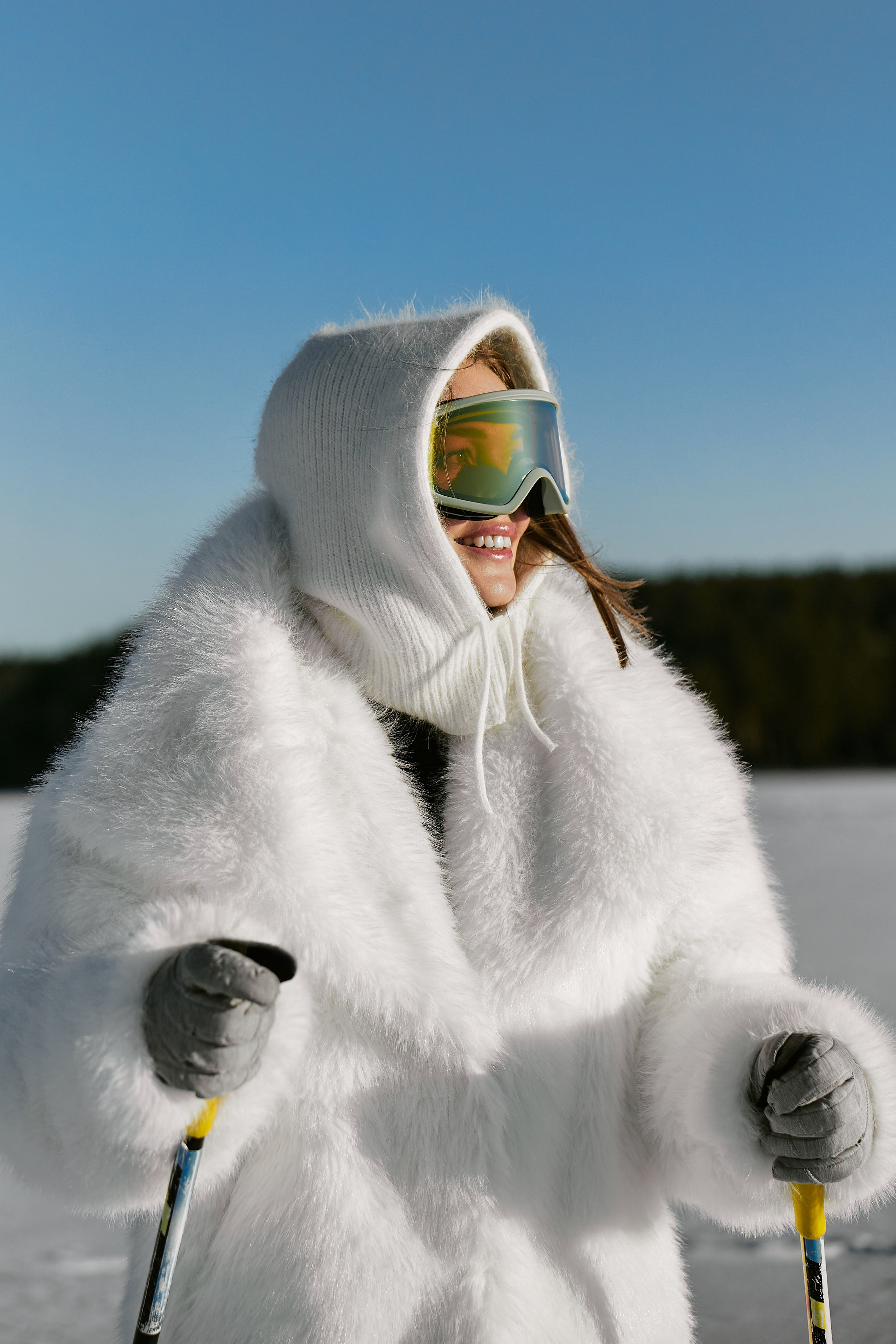 Лыжница. Александр и Евгения Фокины — фотограф Екатеринбург, Первоуральск